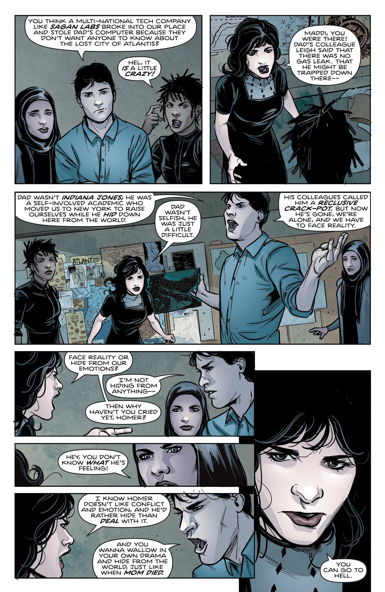 Read online The Lost City Explorers comic -  Issue #2 - 4