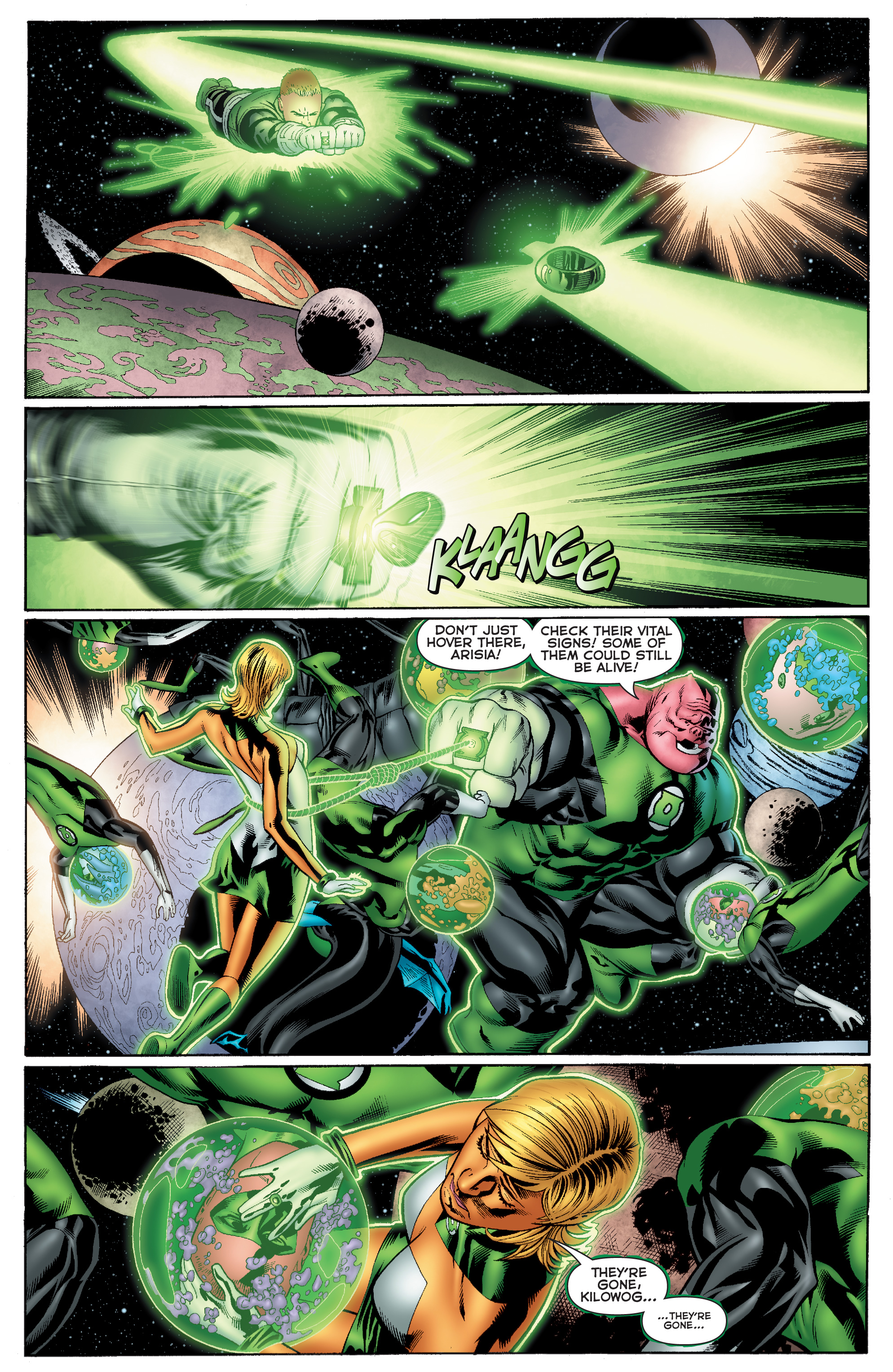 Read online Green Lantern: Emerald Warriors comic -  Issue #5 - 14