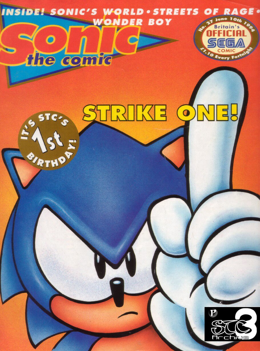 Read online Sonic the Comic comic -  Issue #27 - 1