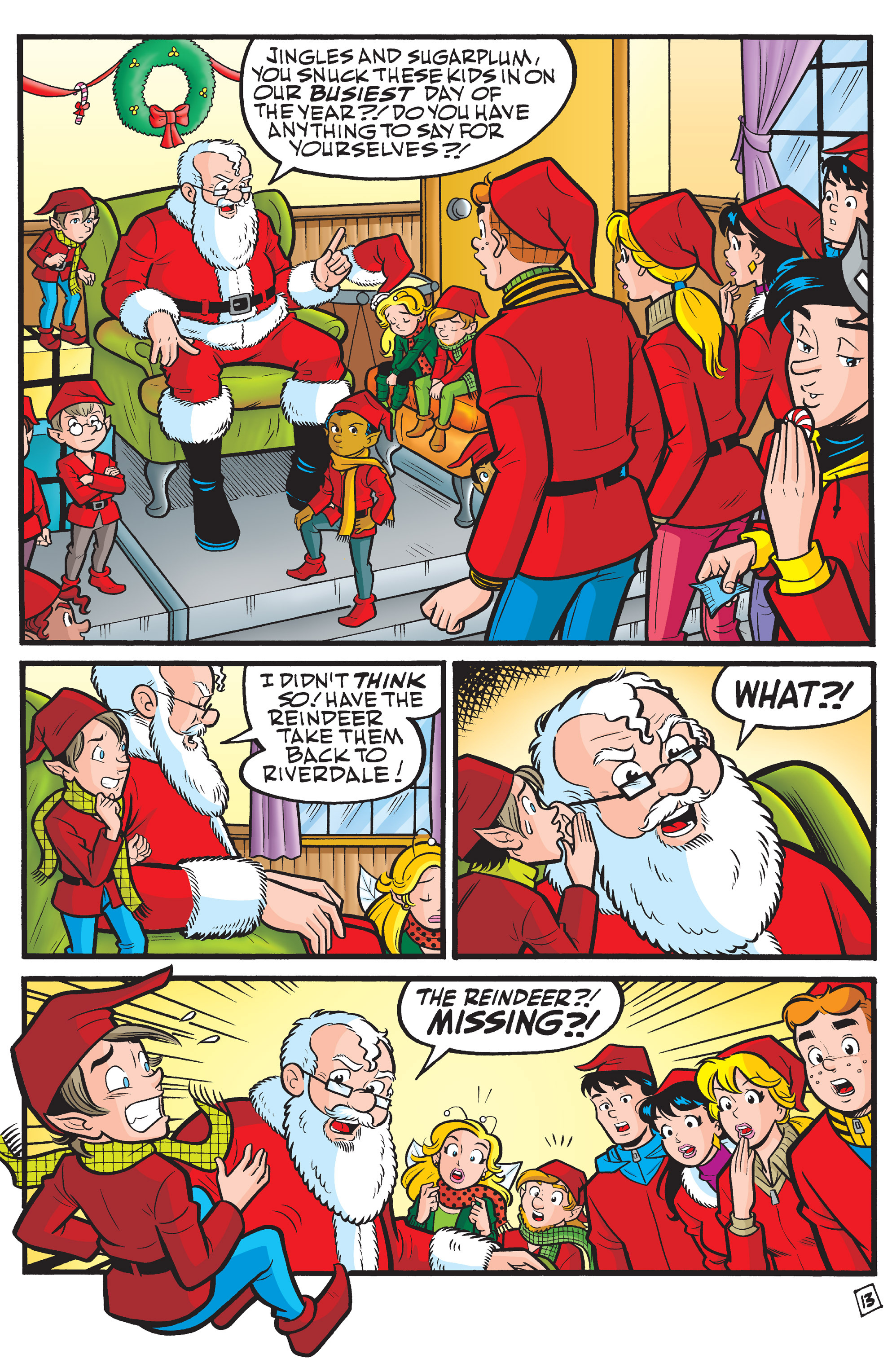 Read online Archie Meets Santa comic -  Issue # TPB - 95