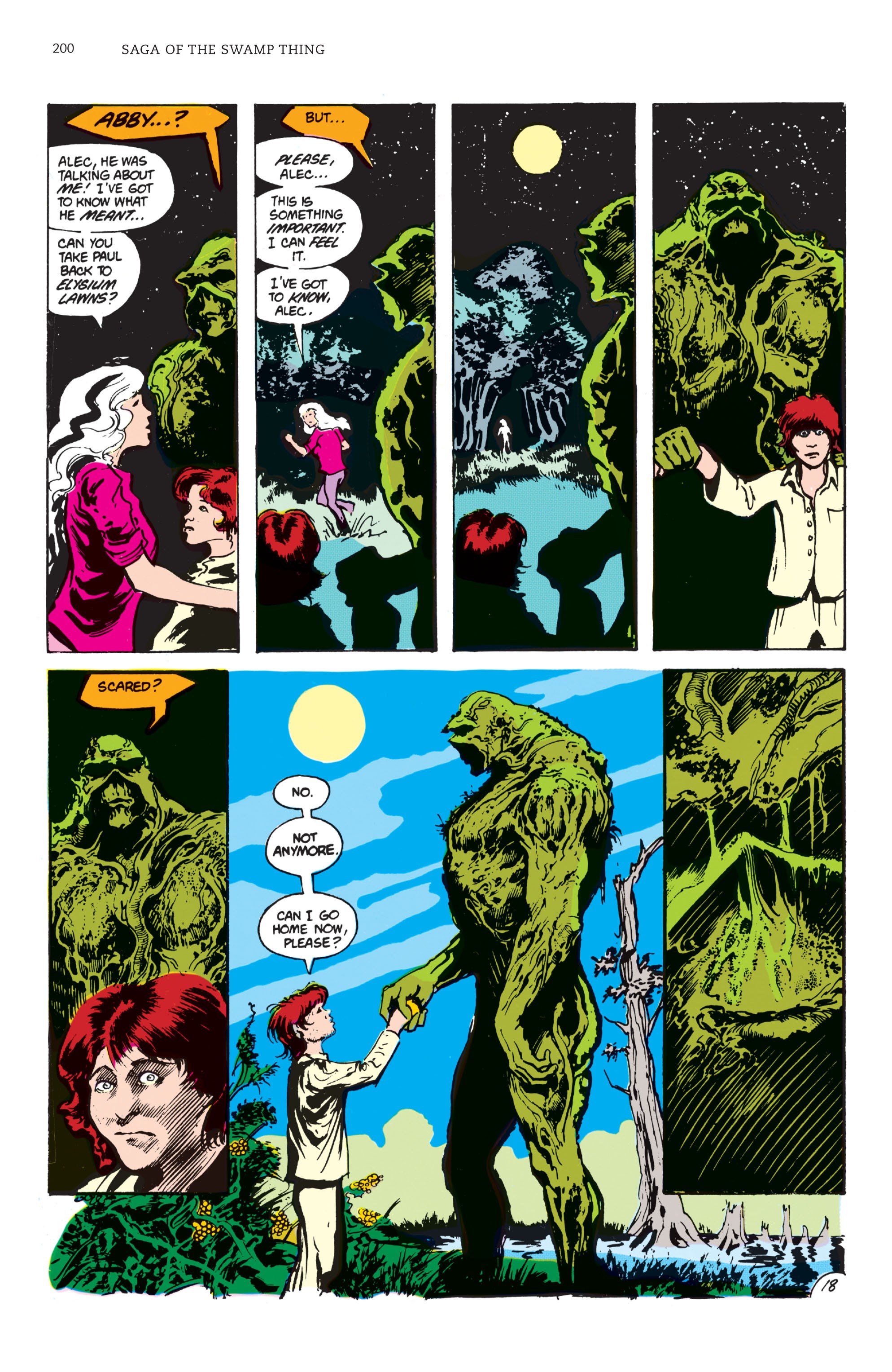 Read online Saga of the Swamp Thing comic -  Issue # TPB 1 (Part 2) - 95