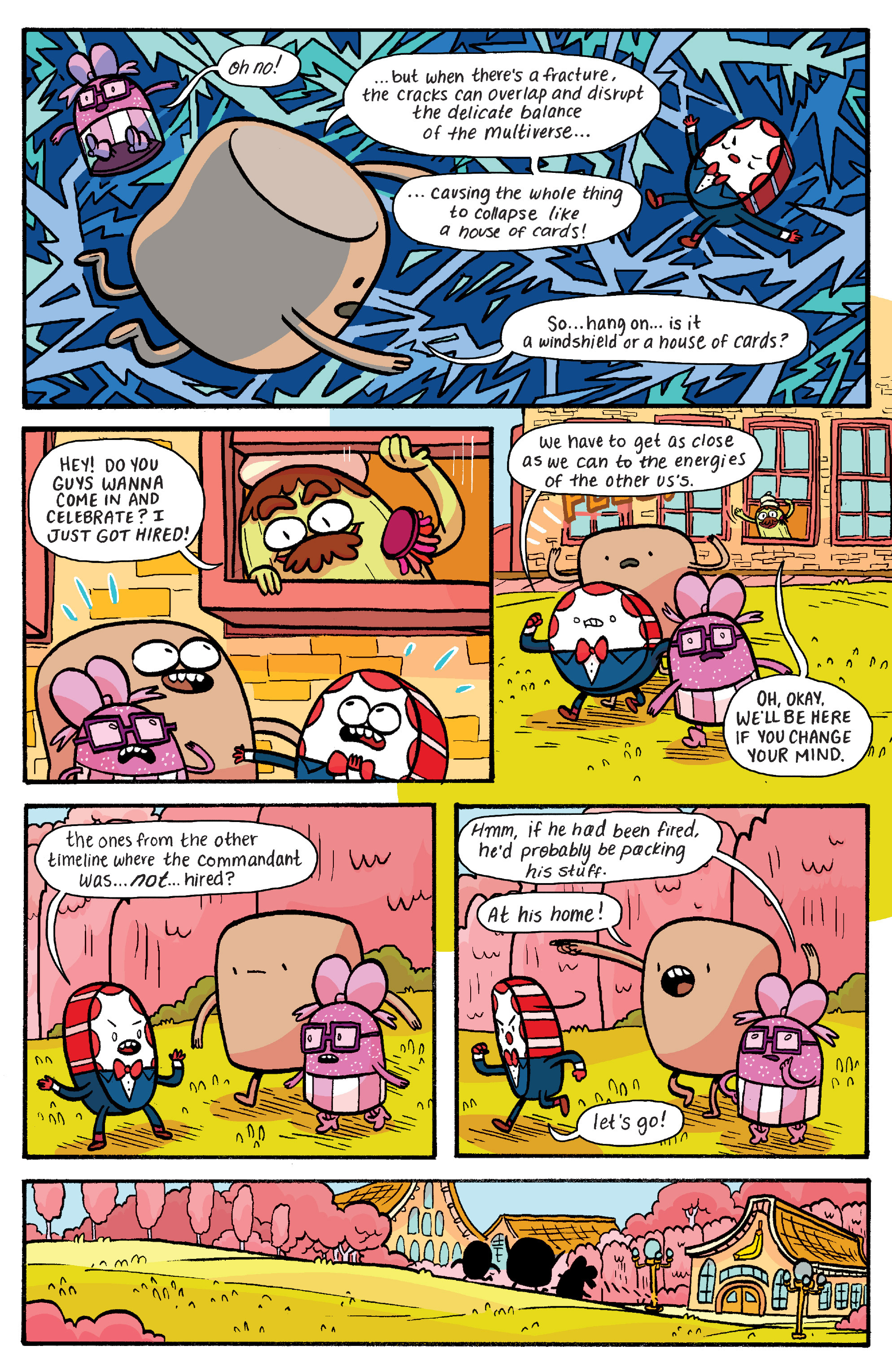 Read online Adventure Time: Banana Guard Academ comic -  Issue #5 - 14