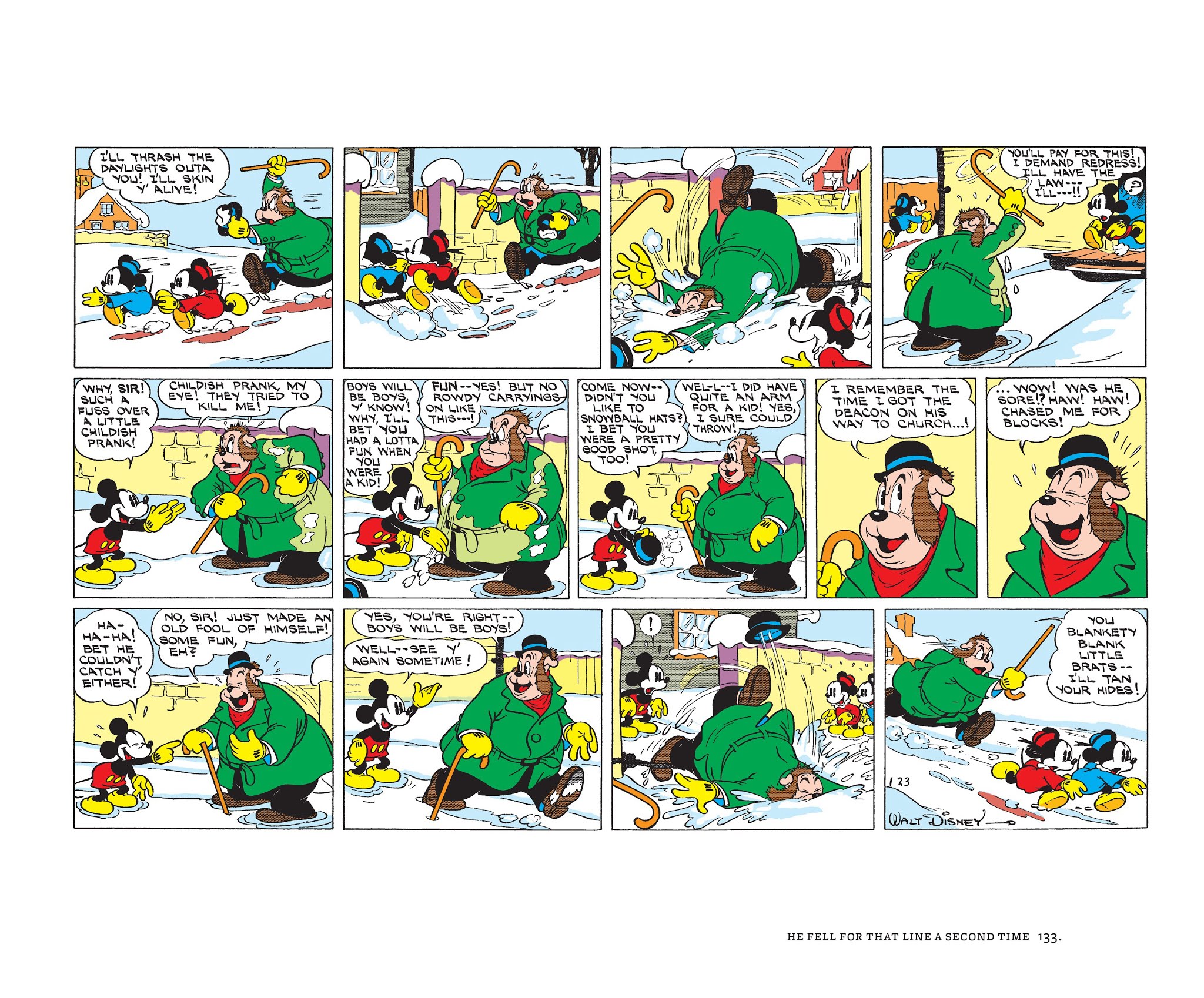 Read online Walt Disney's Mickey Mouse Color Sundays comic -  Issue # TPB 2 (Part 2) - 33