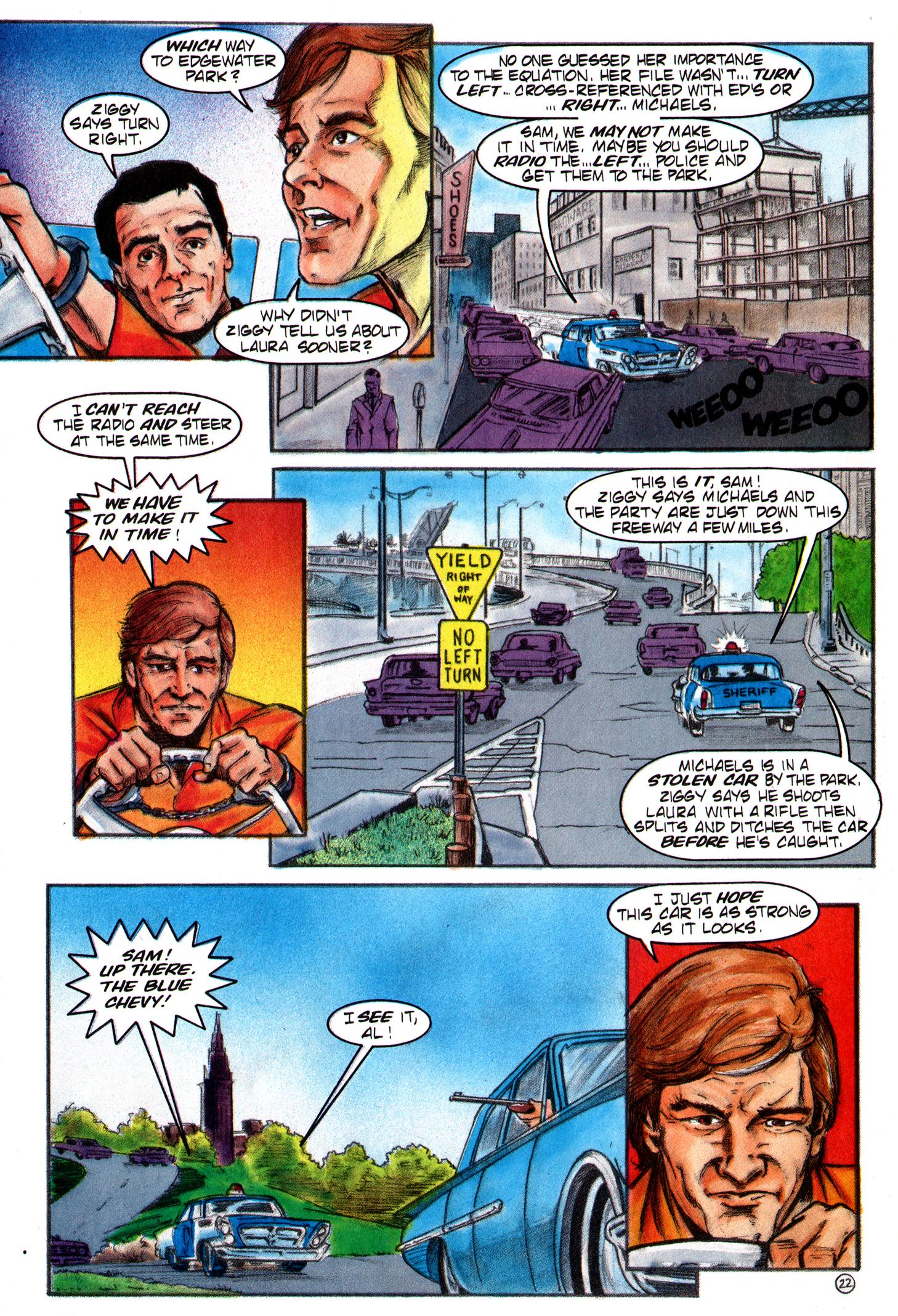 Read online Quantum Leap comic -  Issue #2 - 31