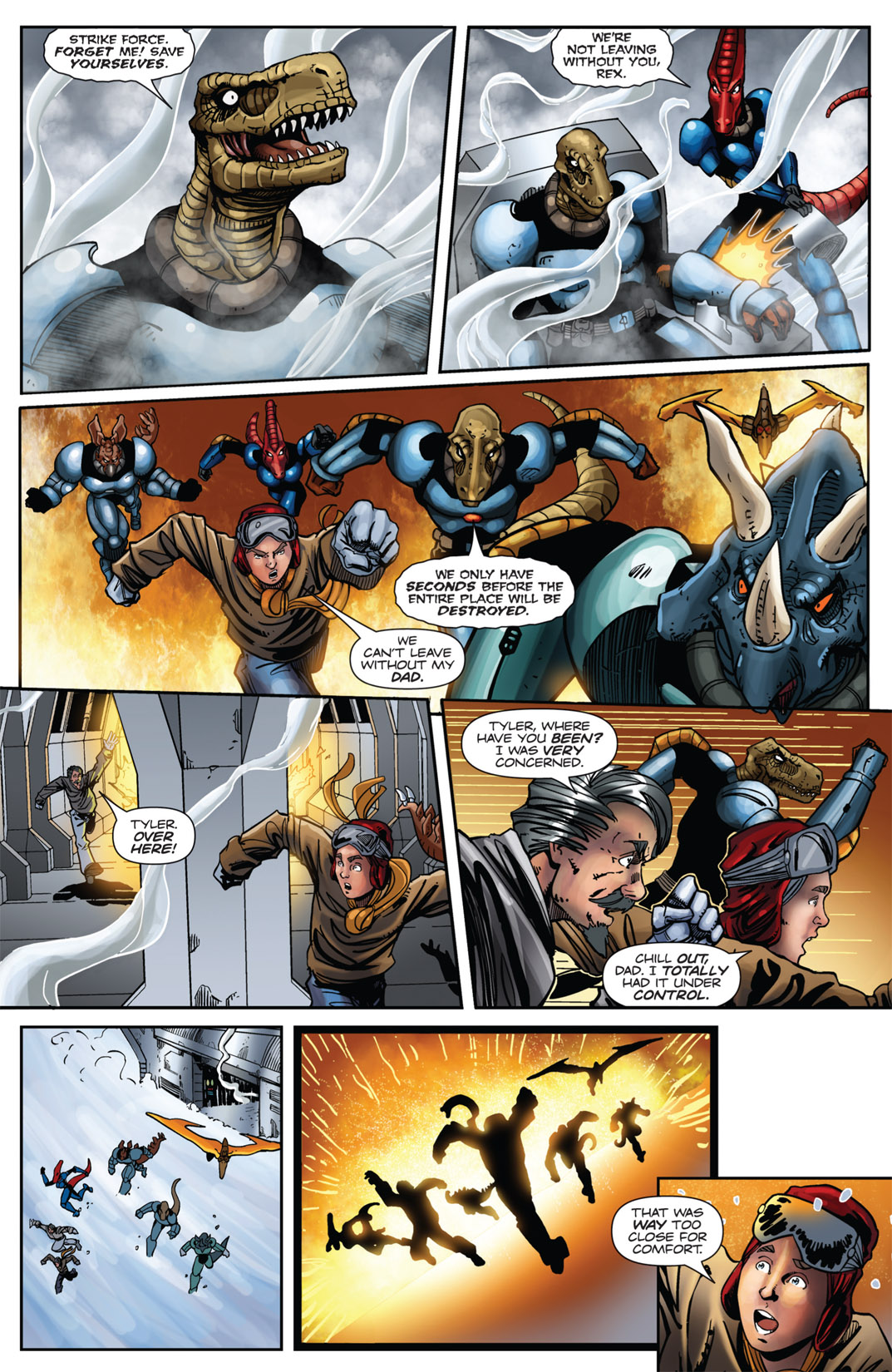 Read online Jurassic StrikeForce 5 comic -  Issue # _TPB - 111