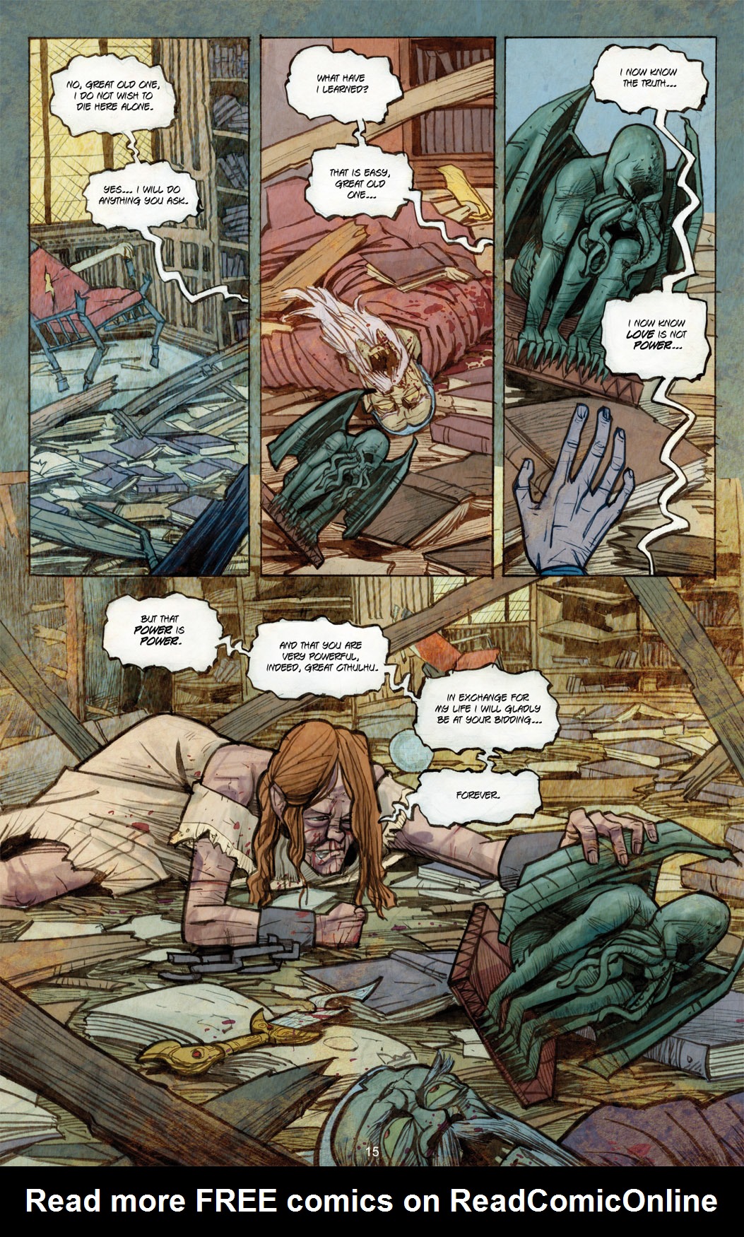 Read online Nightmare World comic -  Issue # Vol. 3 Demon Days - 16