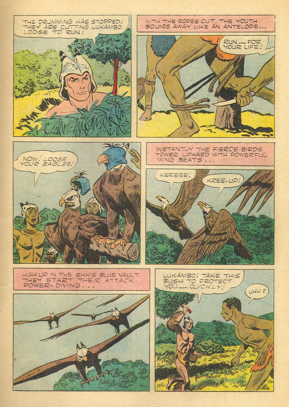 Read online Tarzan (1948) comic -  Issue #75 - 13