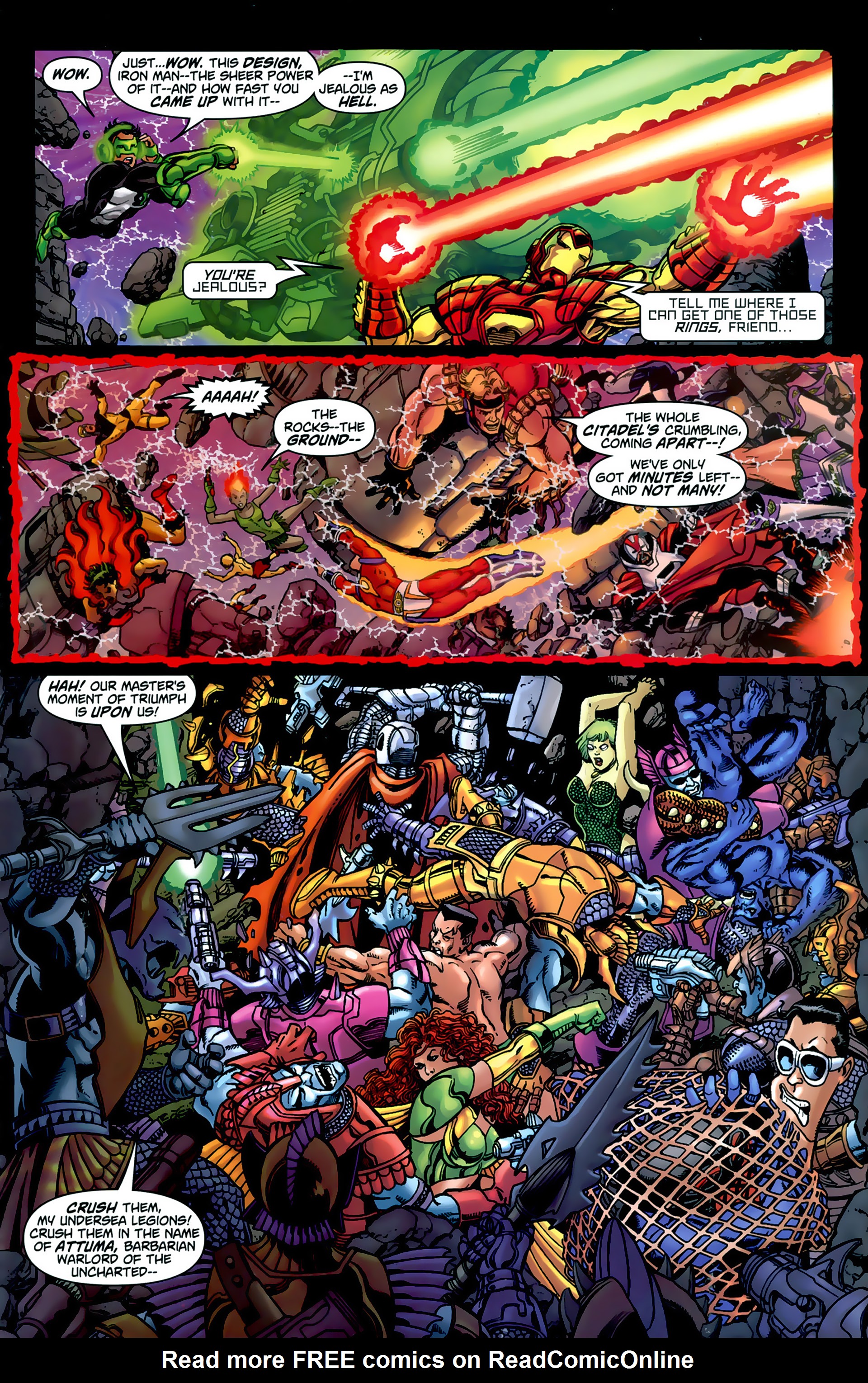 Read online JLA/Avengers comic -  Issue #4 - 33