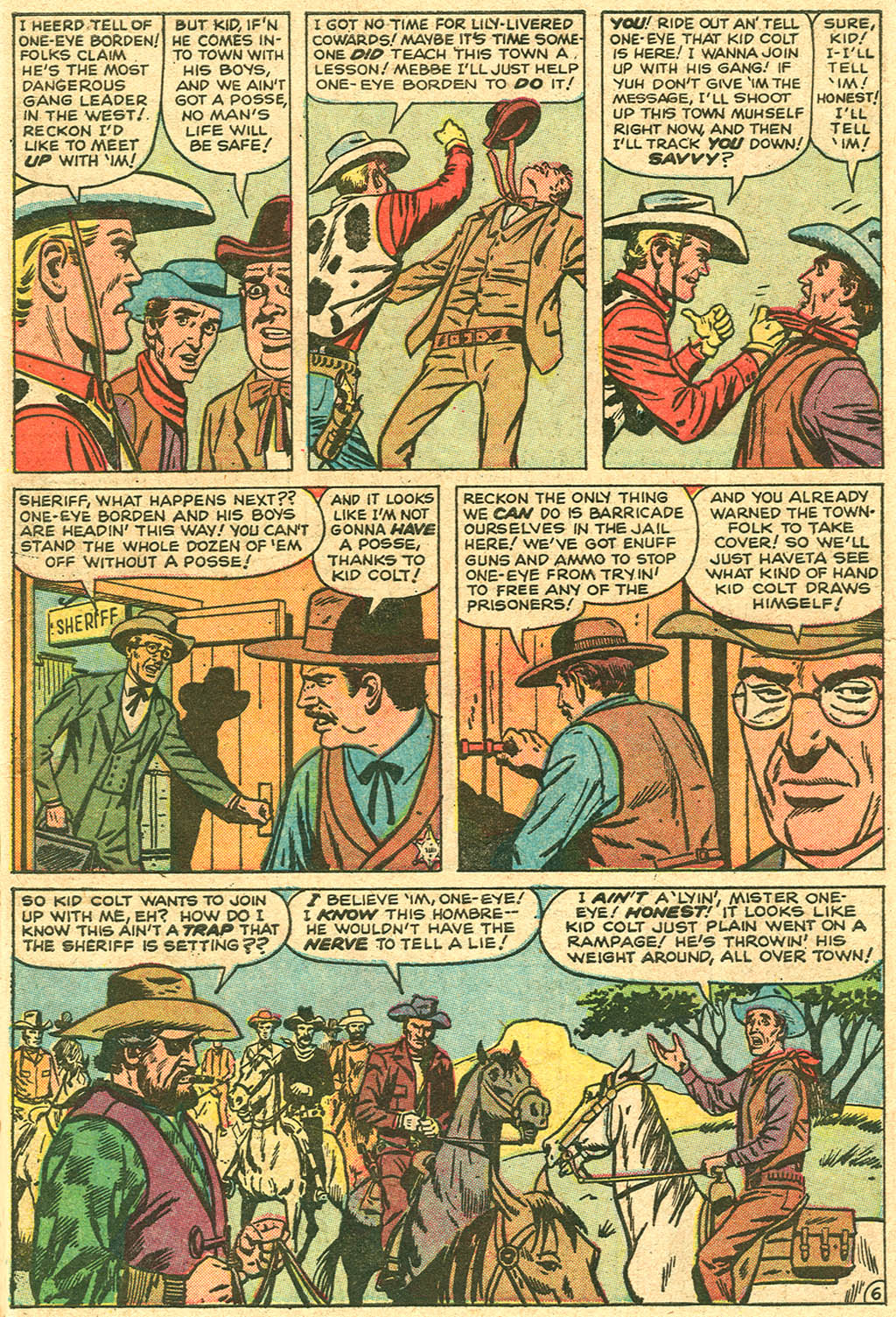 Read online Kid Colt Outlaw comic -  Issue #130 - 31