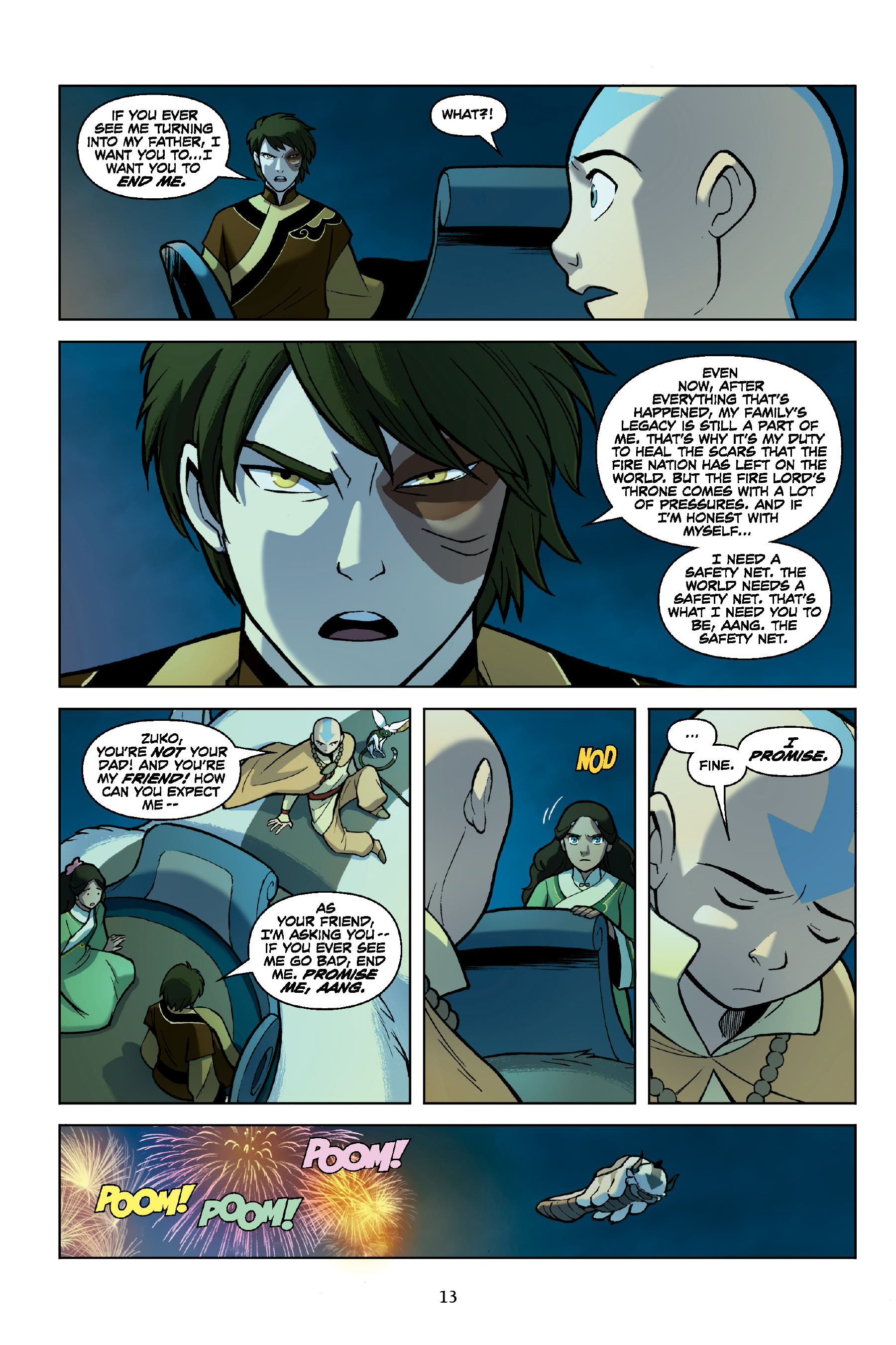 Read online Nickelodeon Avatar: The Last Airbender - The Promise comic -  Issue # _TPB Omnibus (Part 1) - 14