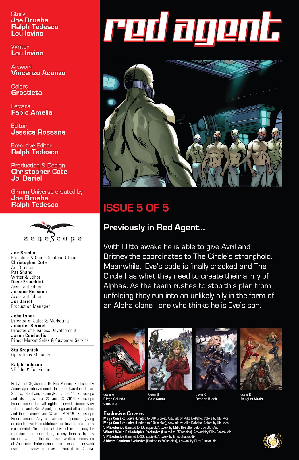 Red Agent issue 5 - Page 3