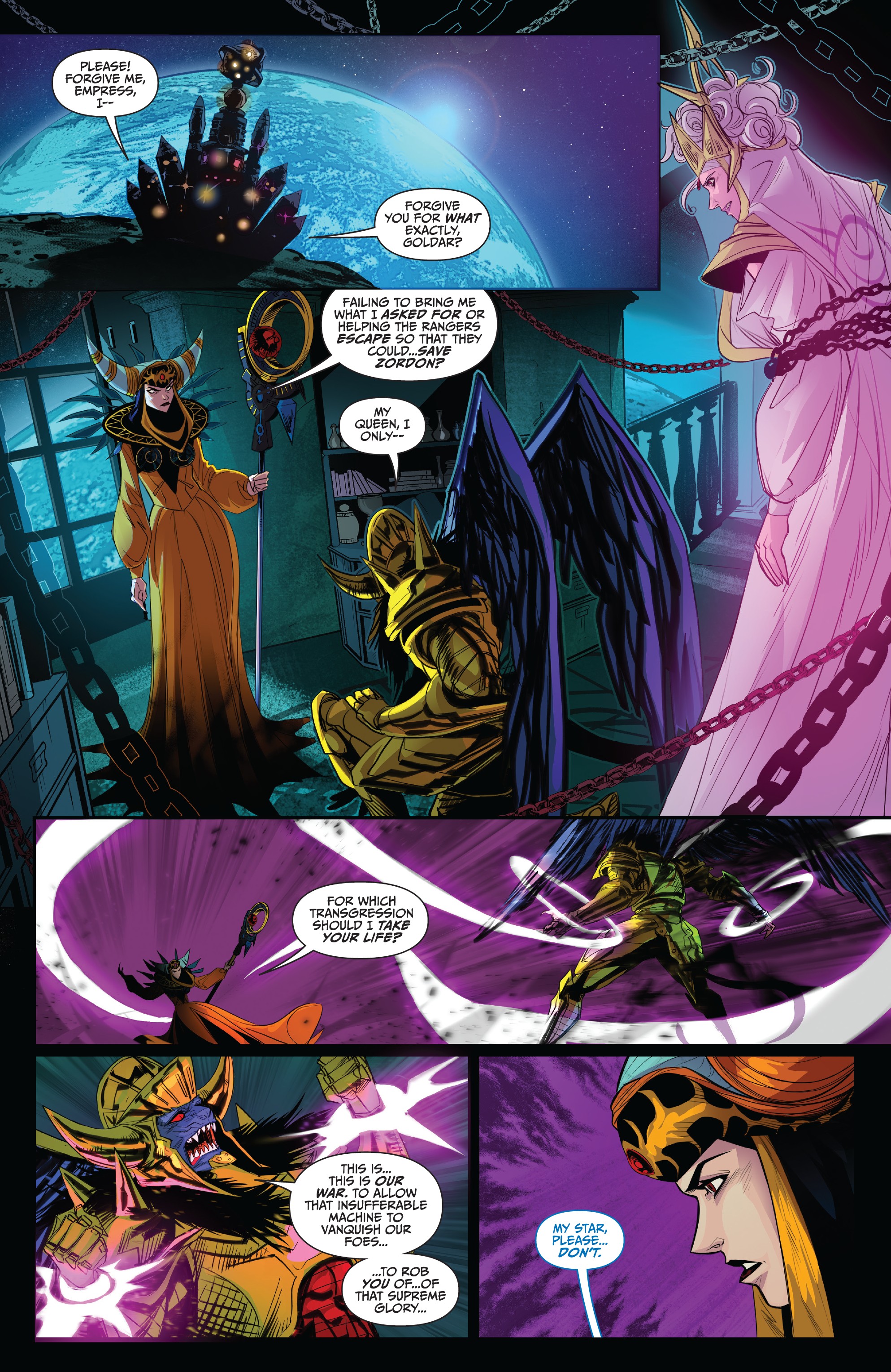 Read online Saban's Go Go Power Rangers: Forever Rangers comic -  Issue # Full - 22