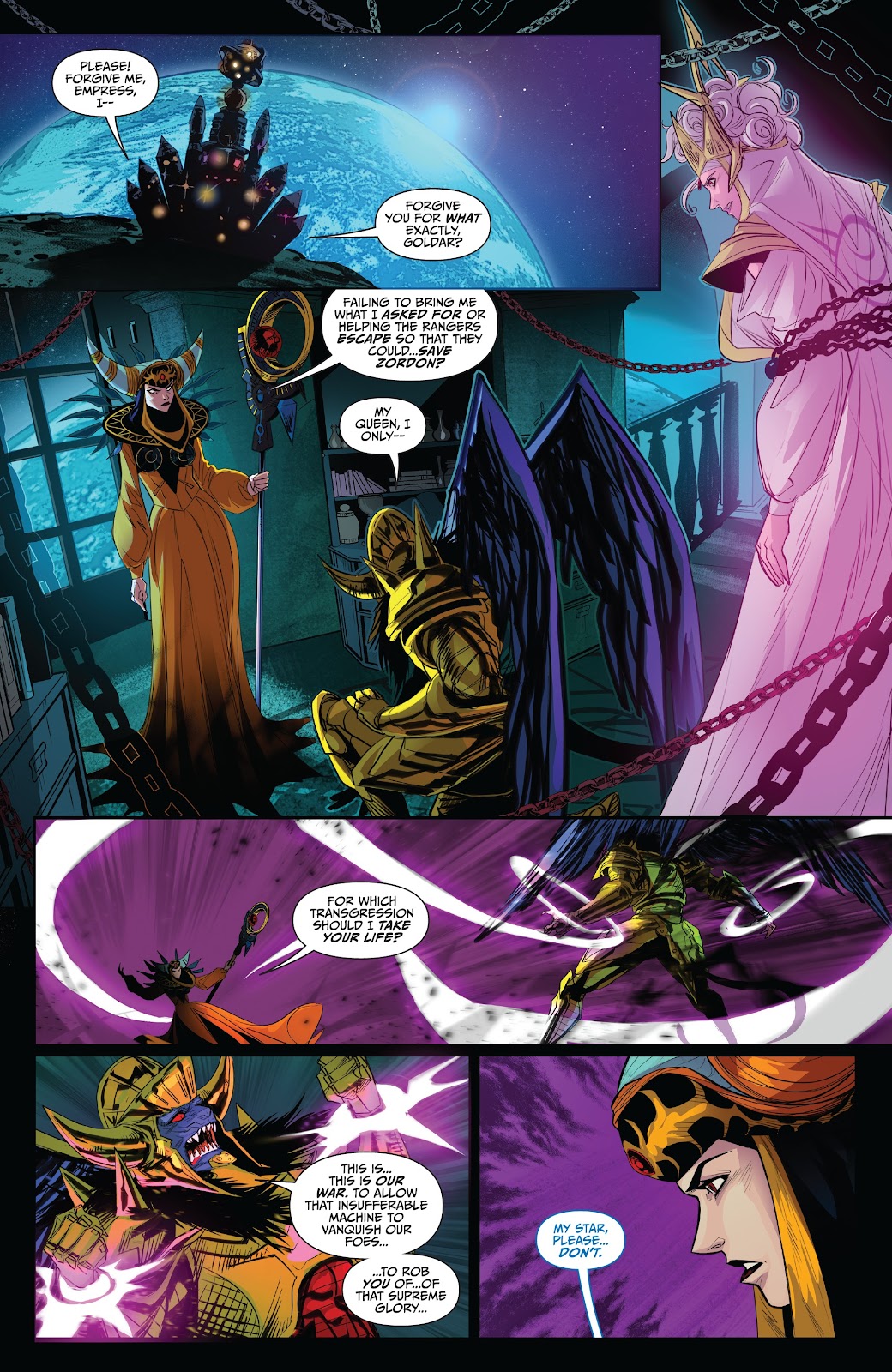 Saban's Go Go Power Rangers: Forever Rangers issue Full - Page 22