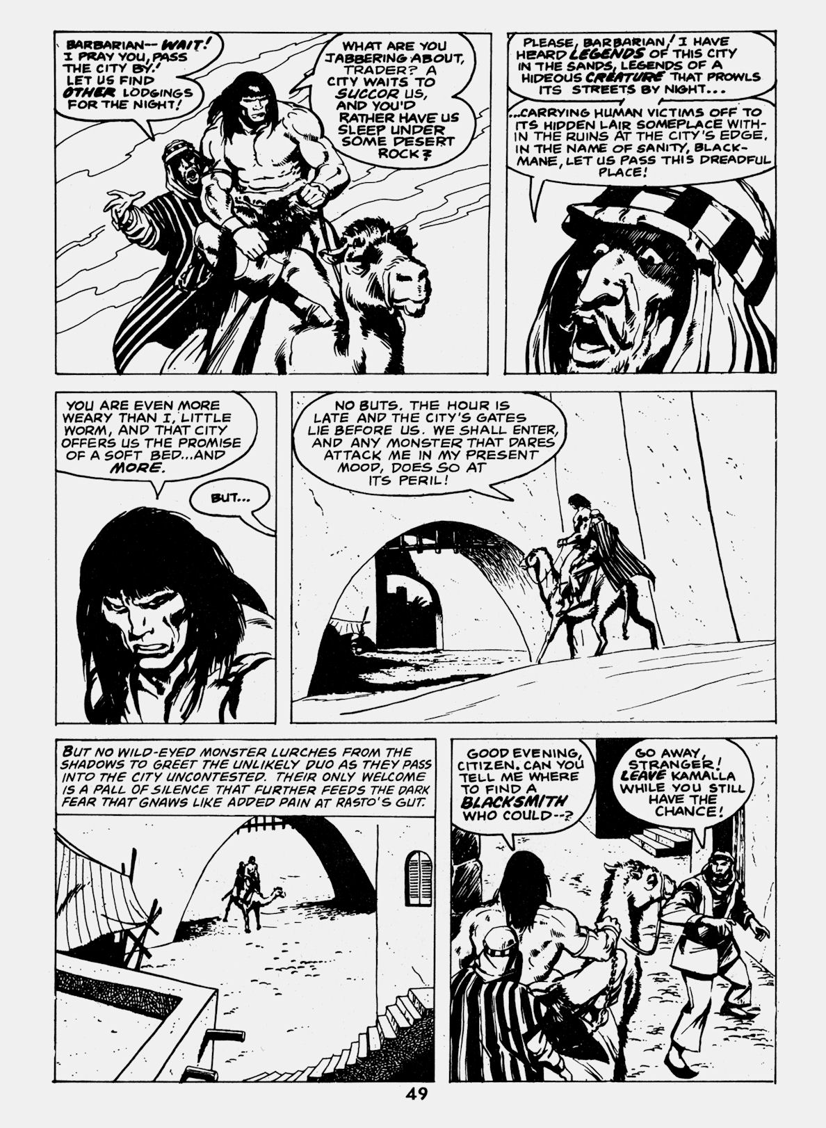 Read online Conan Saga comic -  Issue #75 - 50