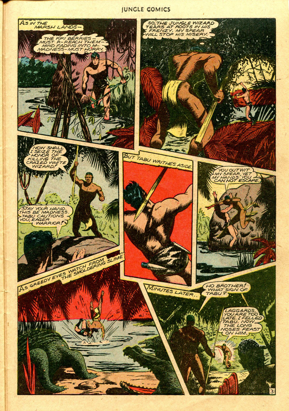 Read online Jungle Comics comic -  Issue #75 - 39