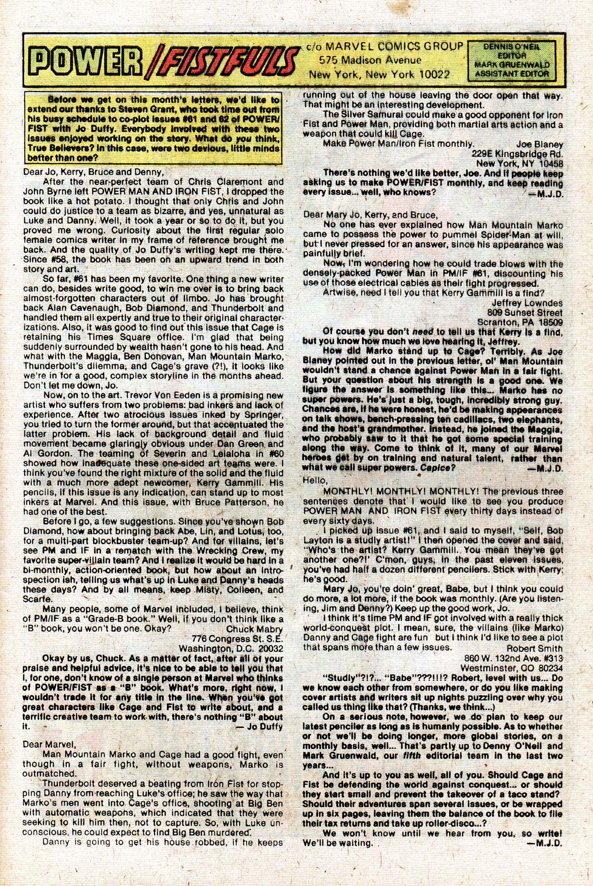 Read online Power Man and Iron Fist (1978) comic -  Issue #62 - 27