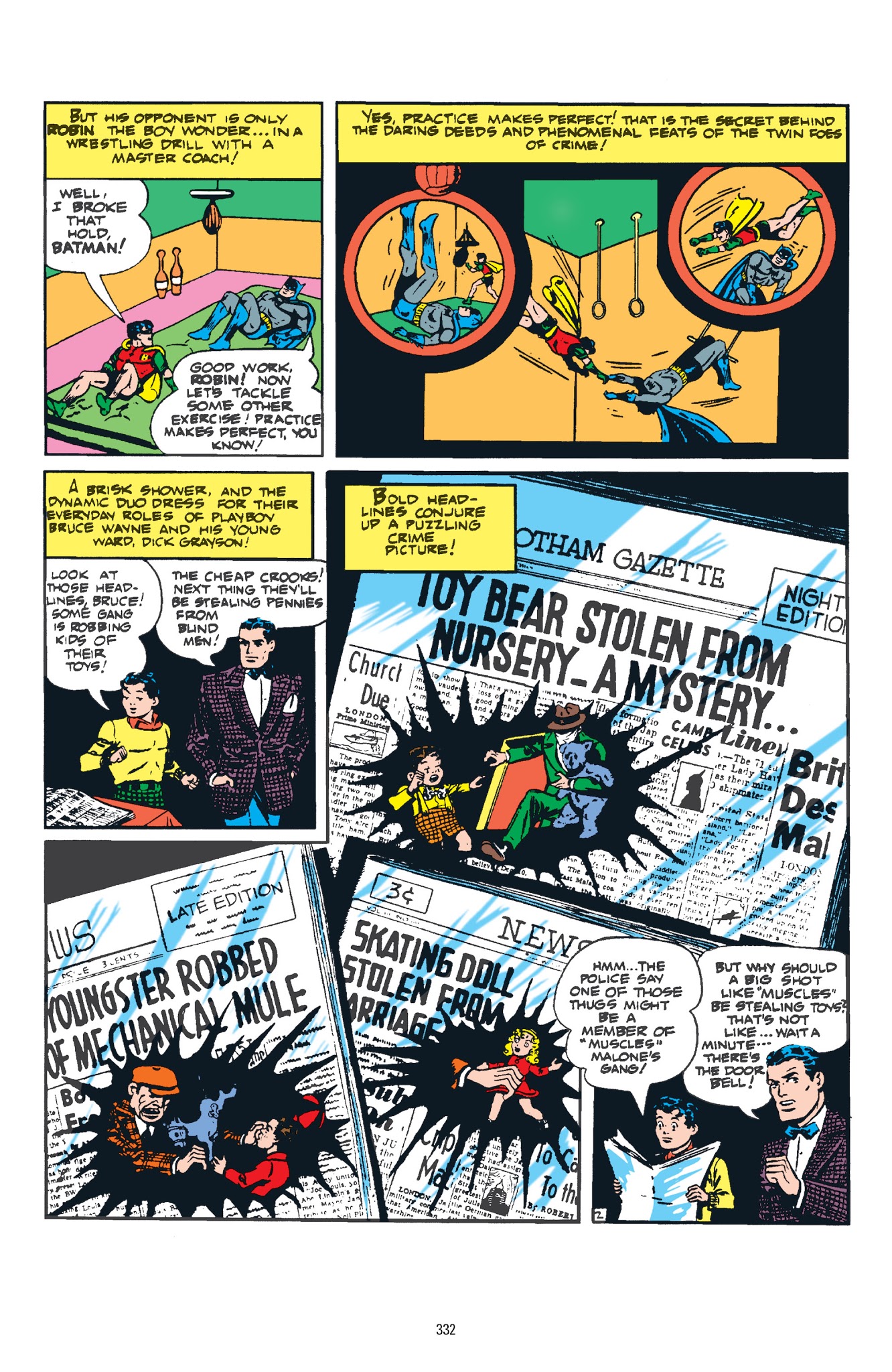 Read online Batman: The Golden Age Omnibus comic -  Issue # TPB 3 - 332