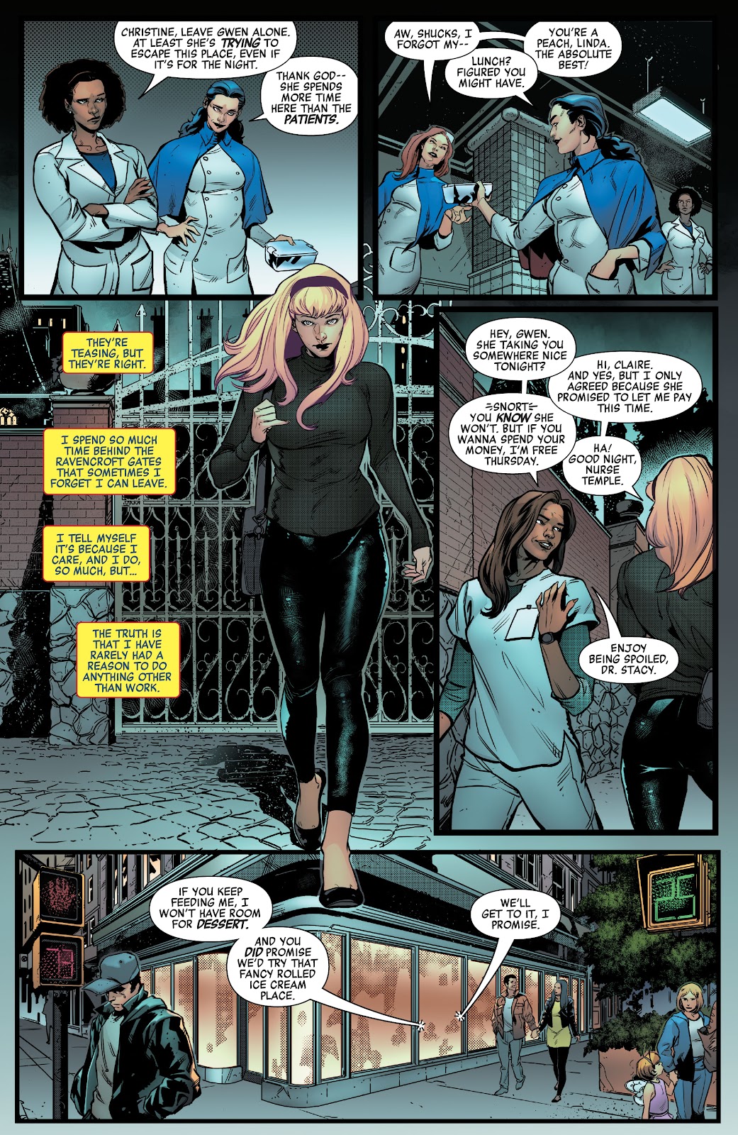 Heroes Reborn: One-Shots issue Night-Gwen - Page 8