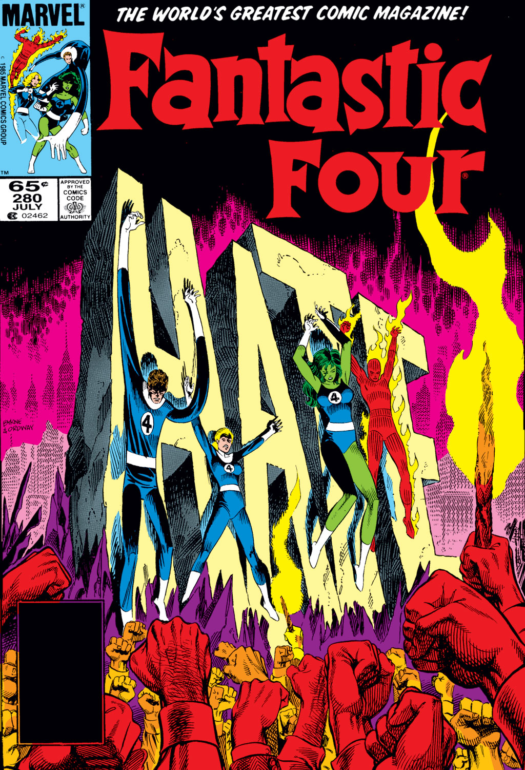 Read online Fantastic Four (1961) comic -  Issue #280 - 1