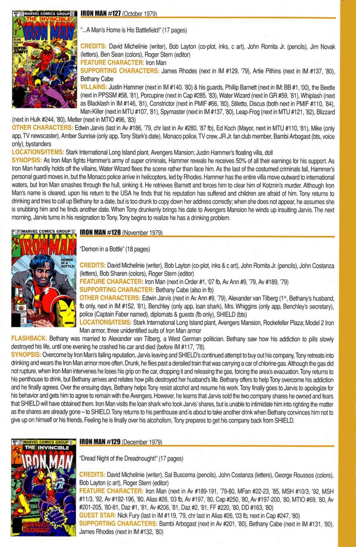 Read online Official Index to the Marvel Universe comic -  Issue #5 - 29