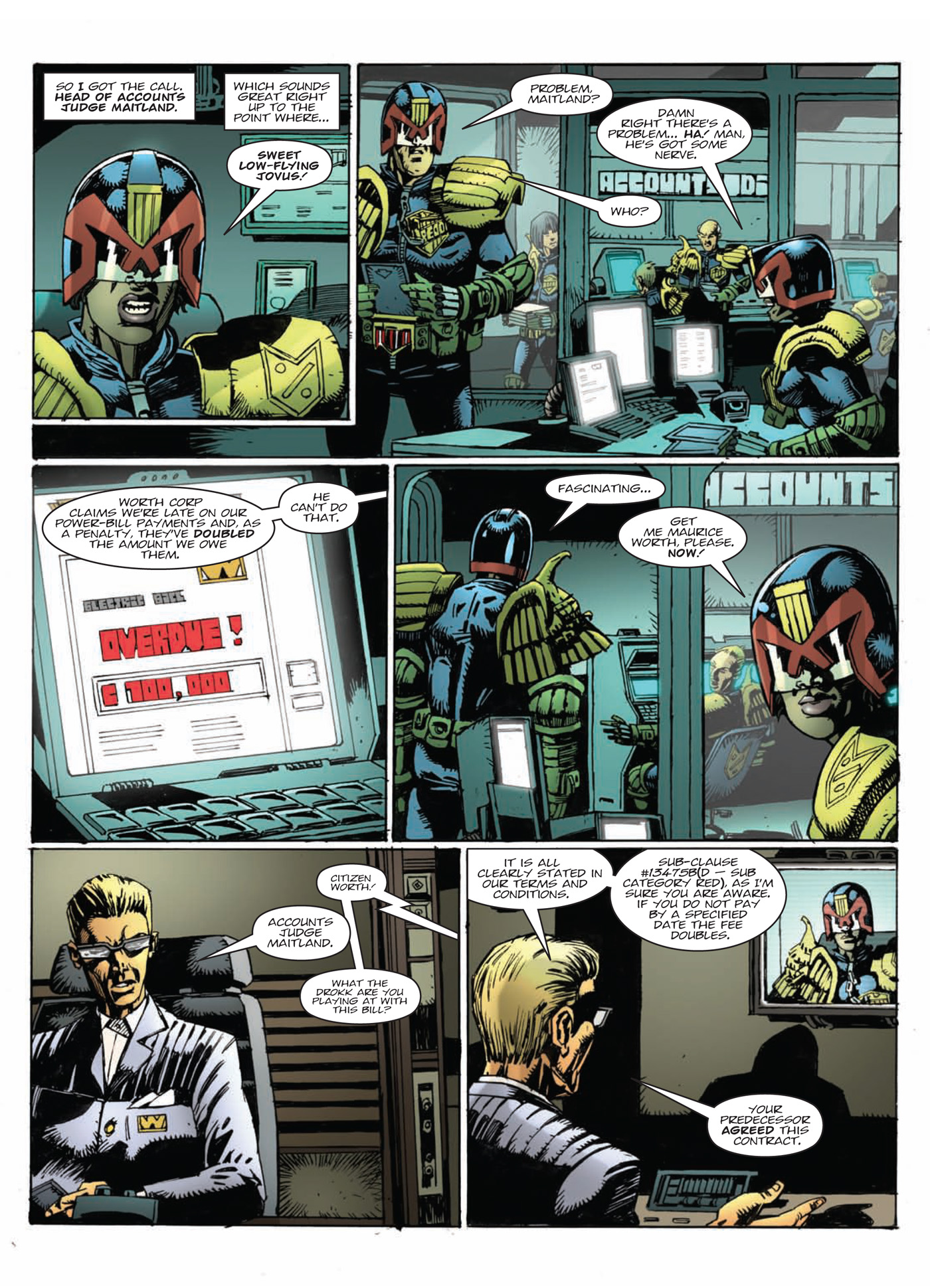 Read online Judge Dredd: Day of Chaos: Fallout comic -  Issue # TPB (Part 2) - 68