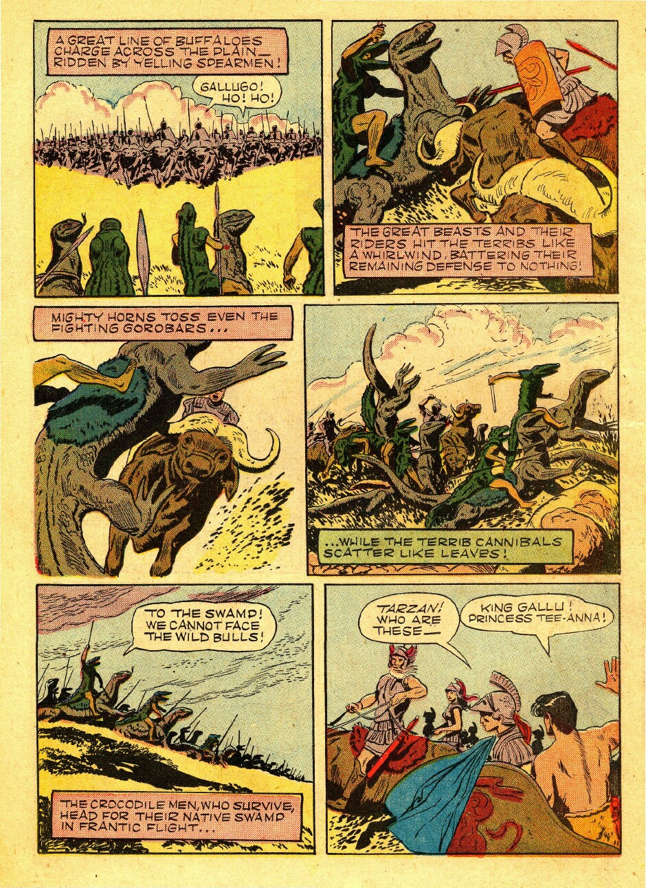 Read online Tarzan (1948) comic -  Issue #46 - 10