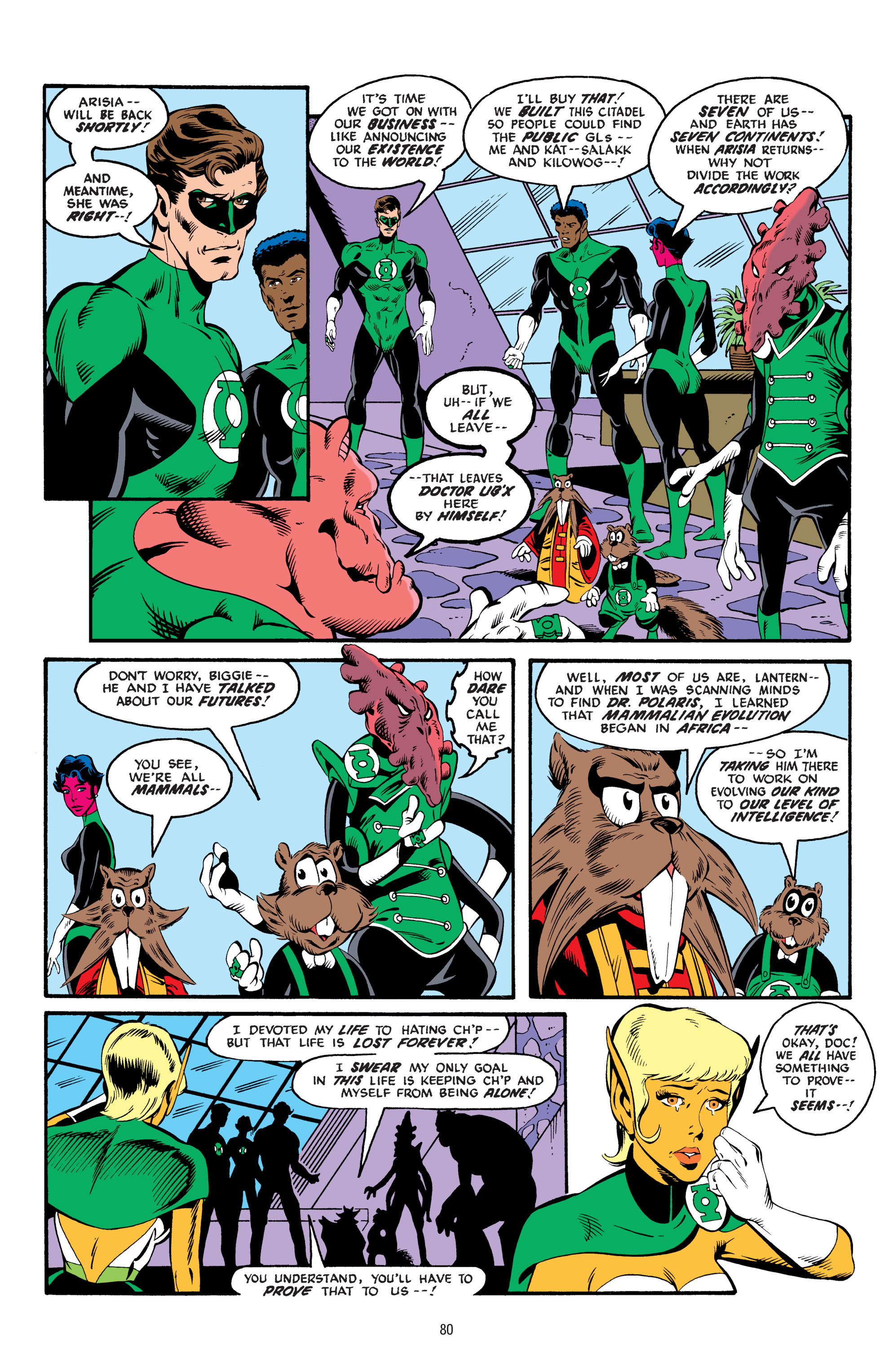Read online Tales of the Green Lantern Corps comic -  Issue # _TPB 3 - 81