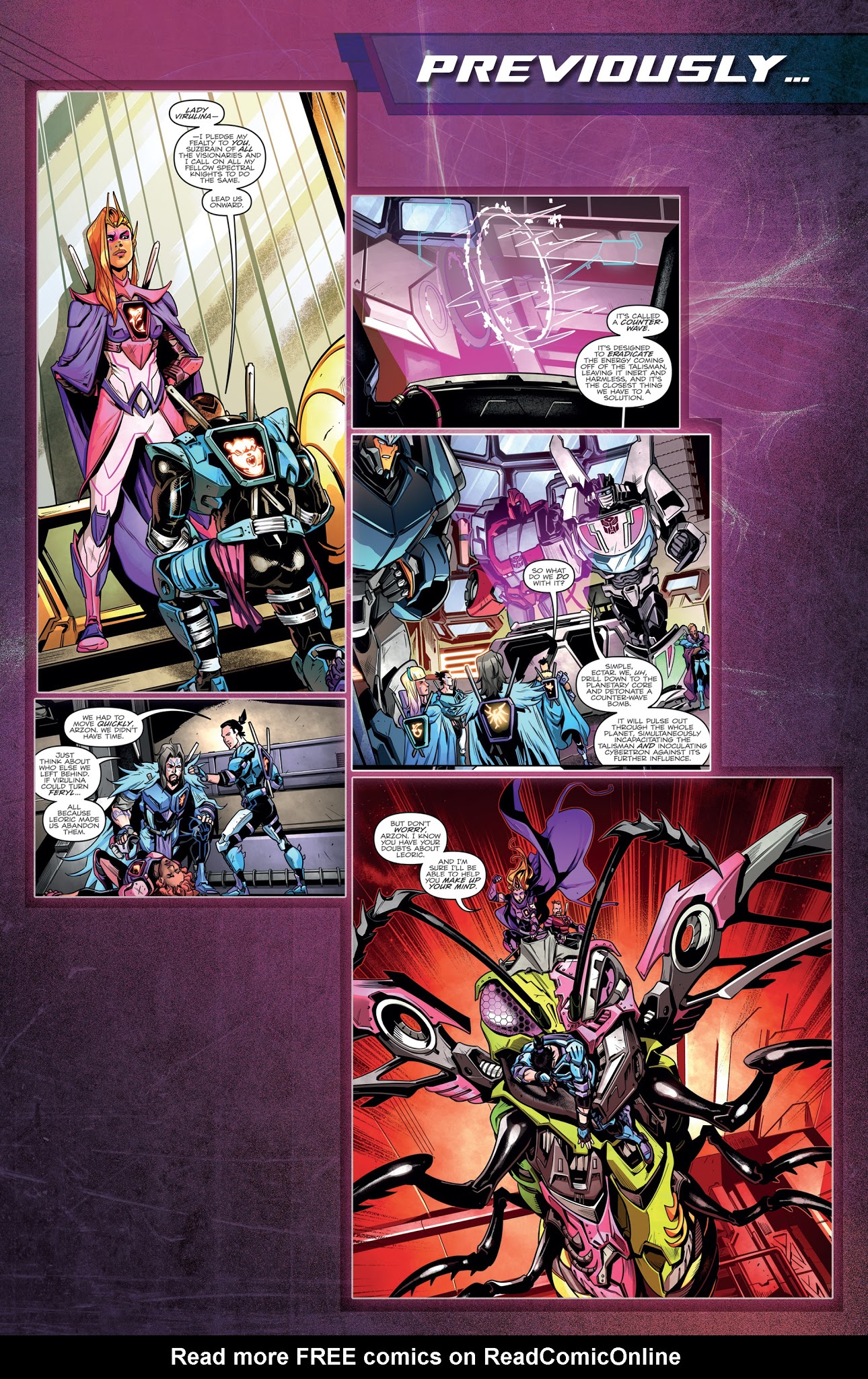 Read online Transformers vs. Visionaries comic -  Issue #4 - 3