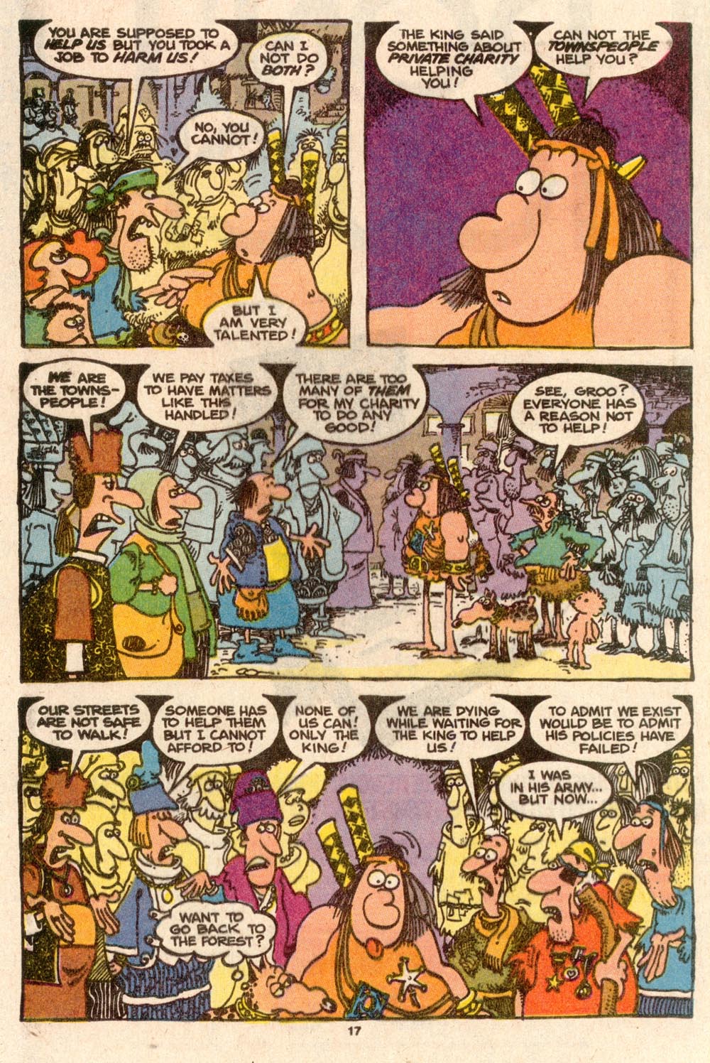 Read online Sergio Aragonés Groo the Wanderer comic -  Issue #60 - 17