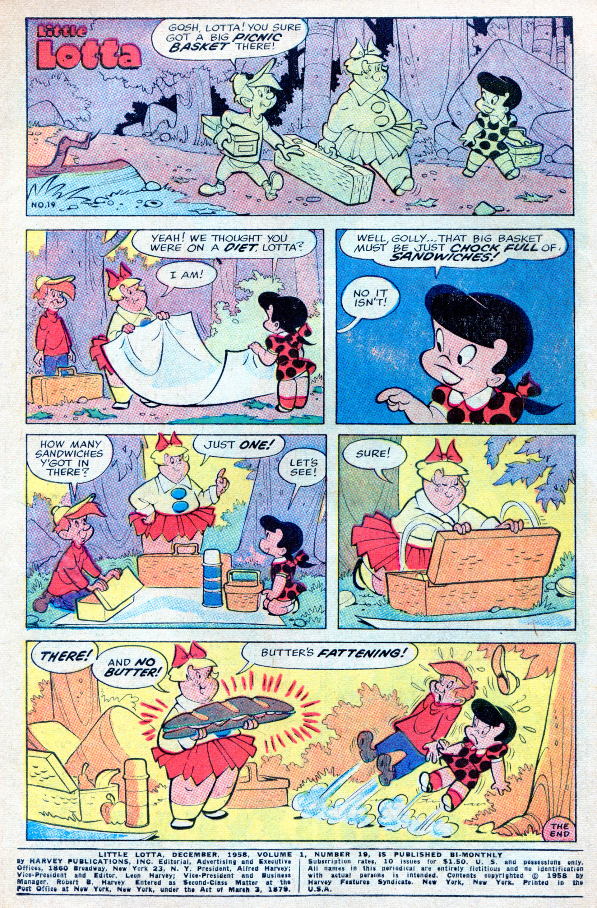 Read online Little Lotta comic -  Issue #19 - 3