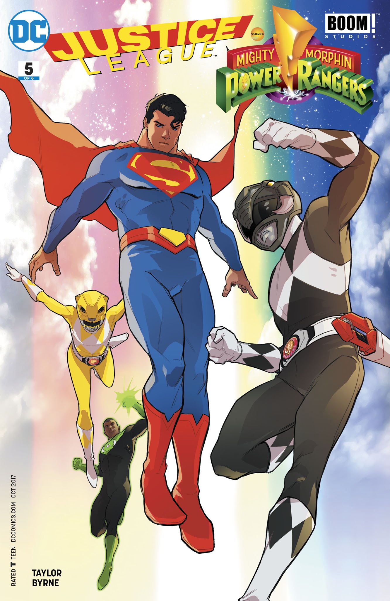 Read online Justice League/Mighty Morphin' Power Rangers comic -  Issue #5 - 1