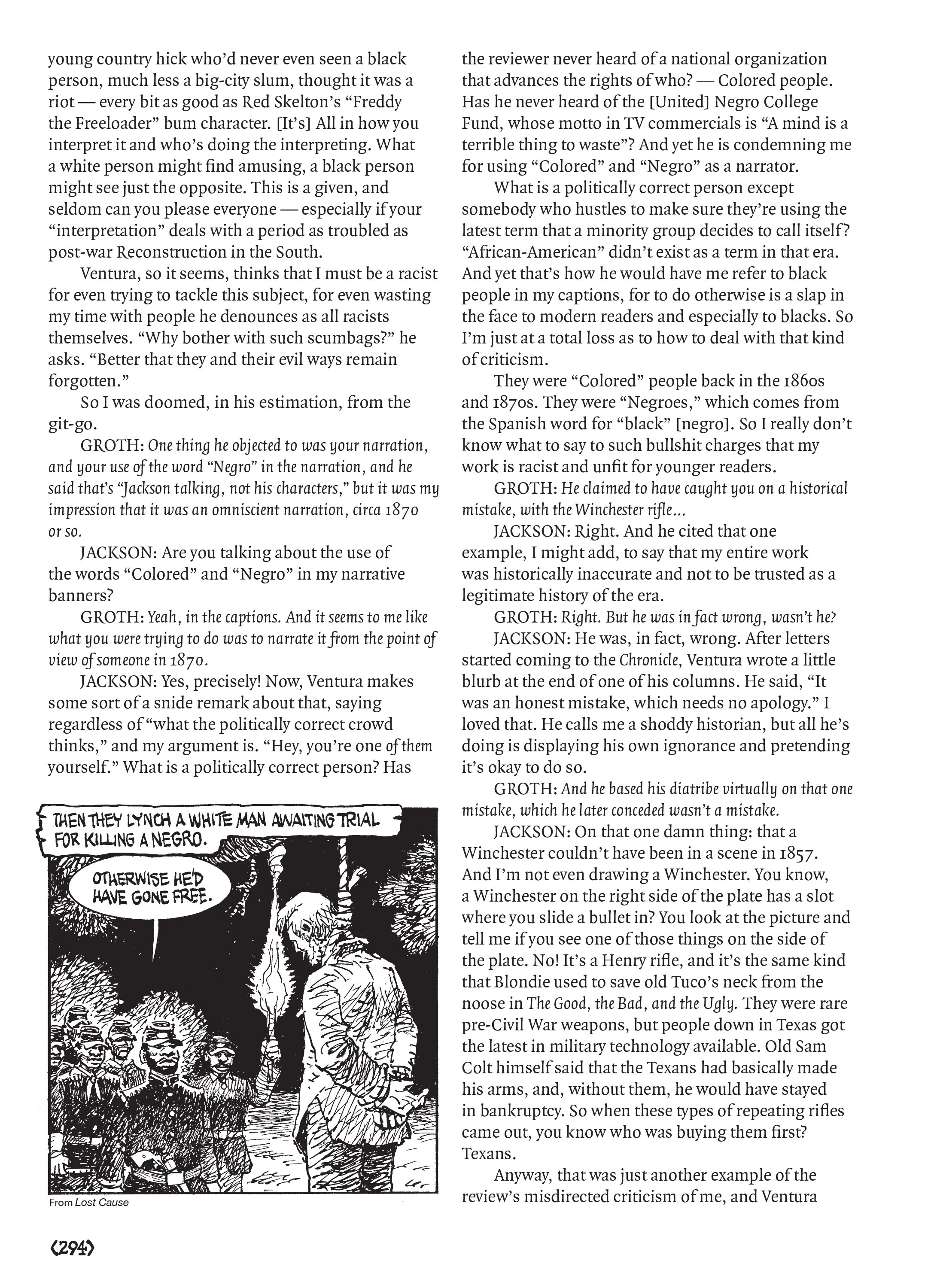 Read online Jack Jackson's American History: Los Tejanos and Lost Cause comic -  Issue # TPB (Part 3) - 91