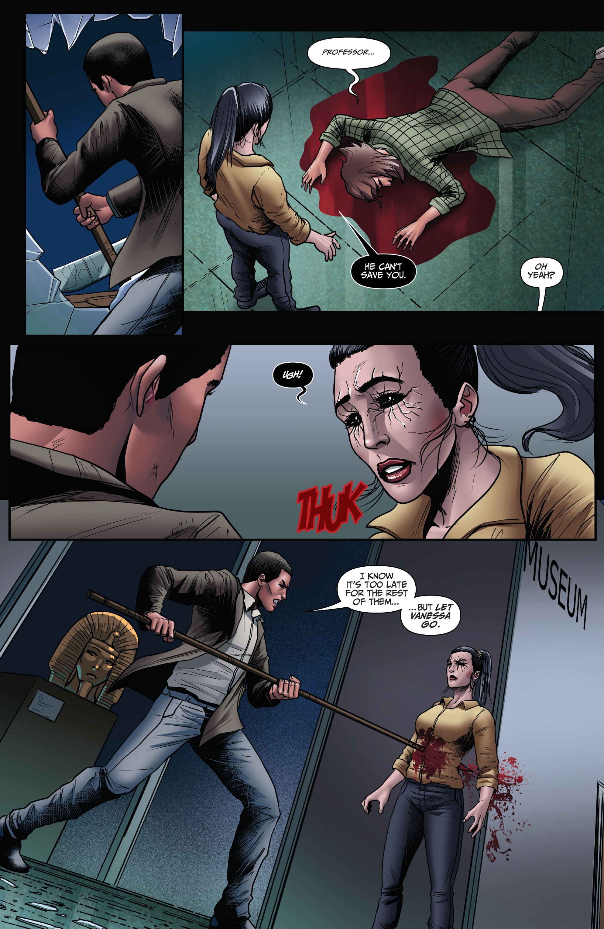 Read online Myths & Legends Quarterly: Blood Pharaoh comic -  Issue # Full - 70