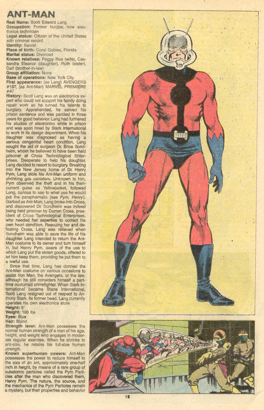 Read online The Official Handbook of the Marvel Universe Deluxe Edition comic -  Issue #1 - 20