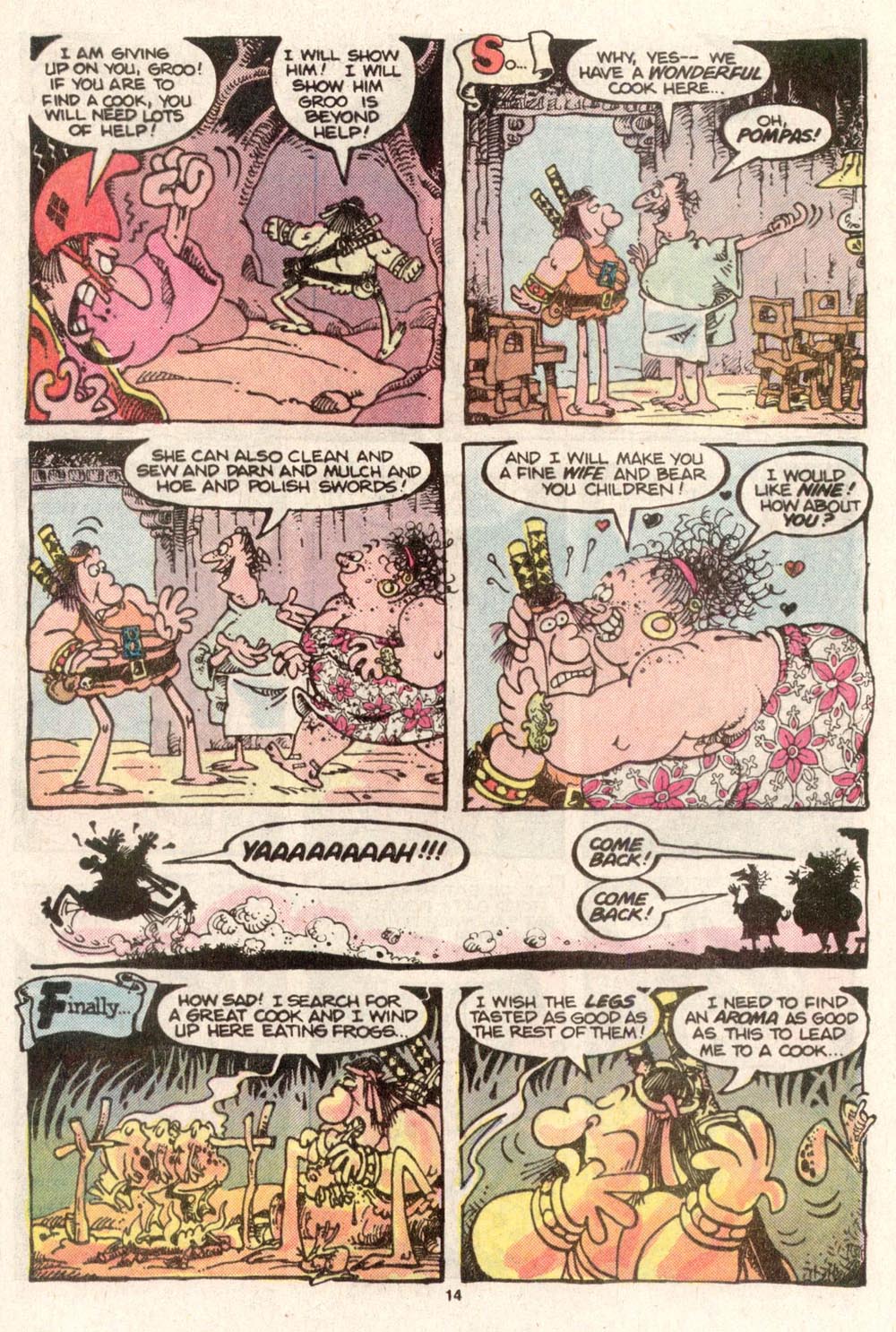 Read online Sergio Aragonés Groo the Wanderer comic -  Issue #28 - 12