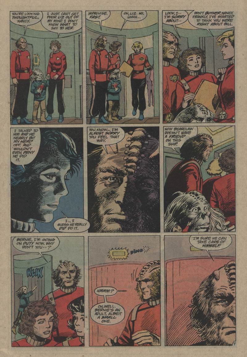 Read online Star Trek (1984) comic -  Issue #55 - 7