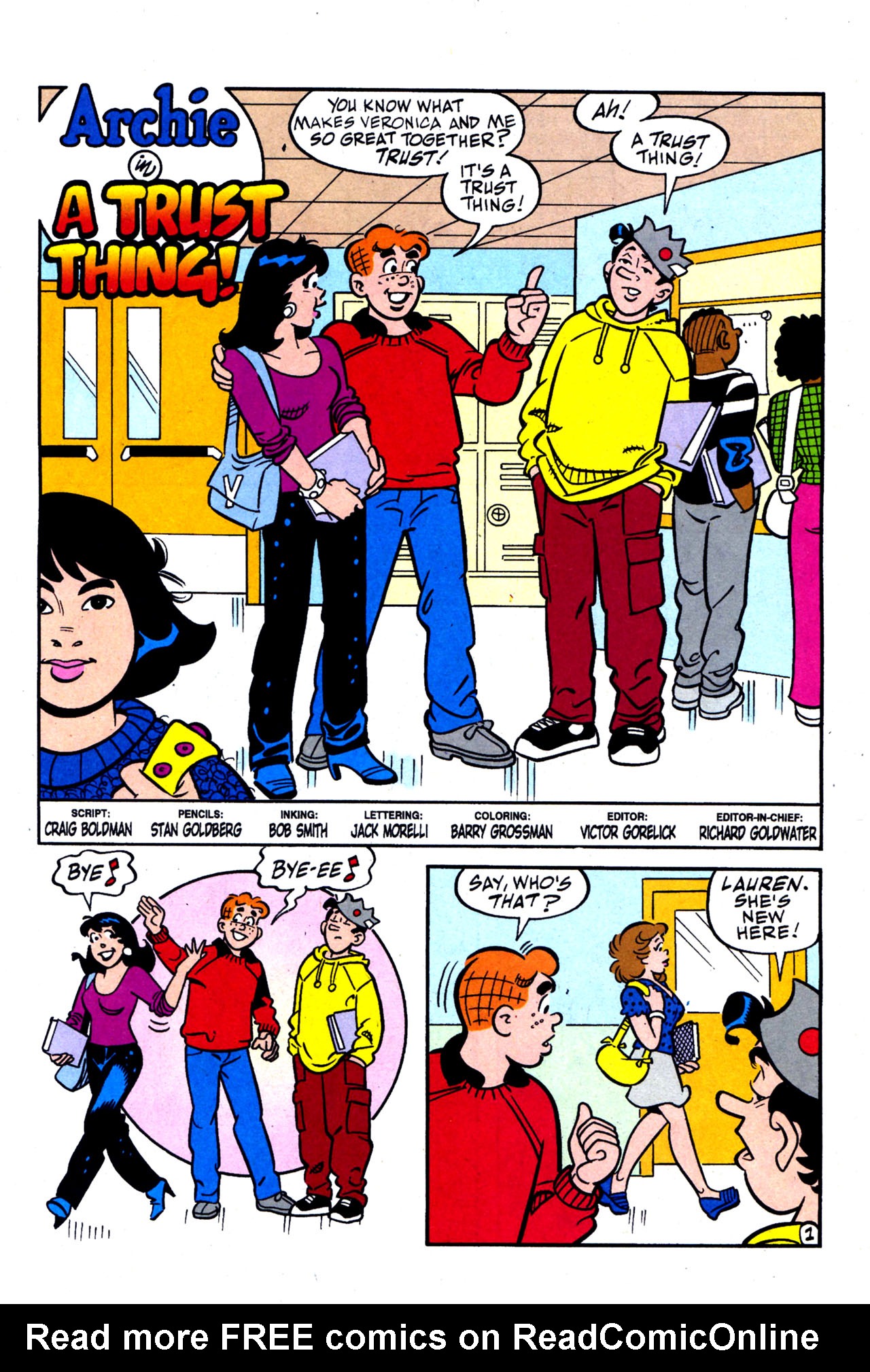 Read online Archie (1960) comic -  Issue #578 - 2