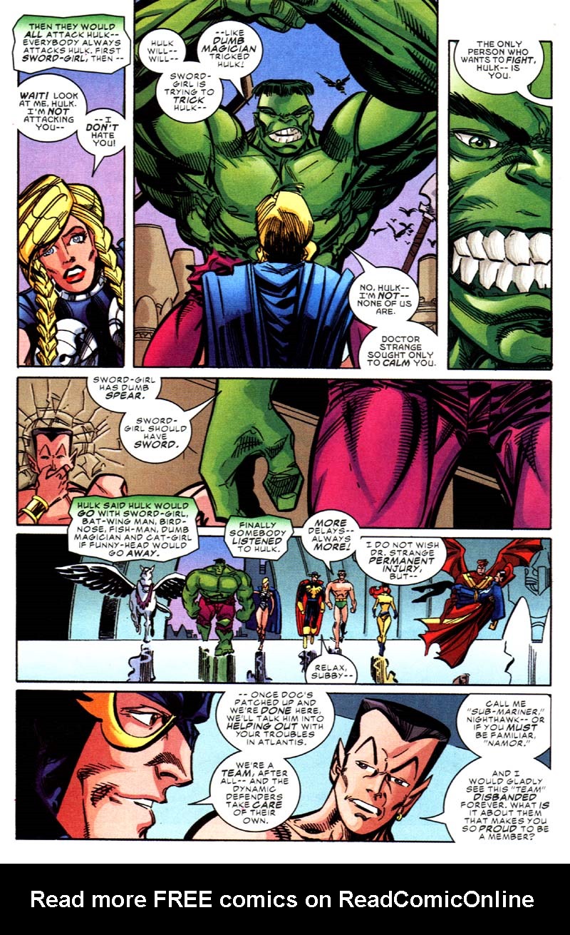 Read online Defenders (2001) comic -  Issue #6 - 14