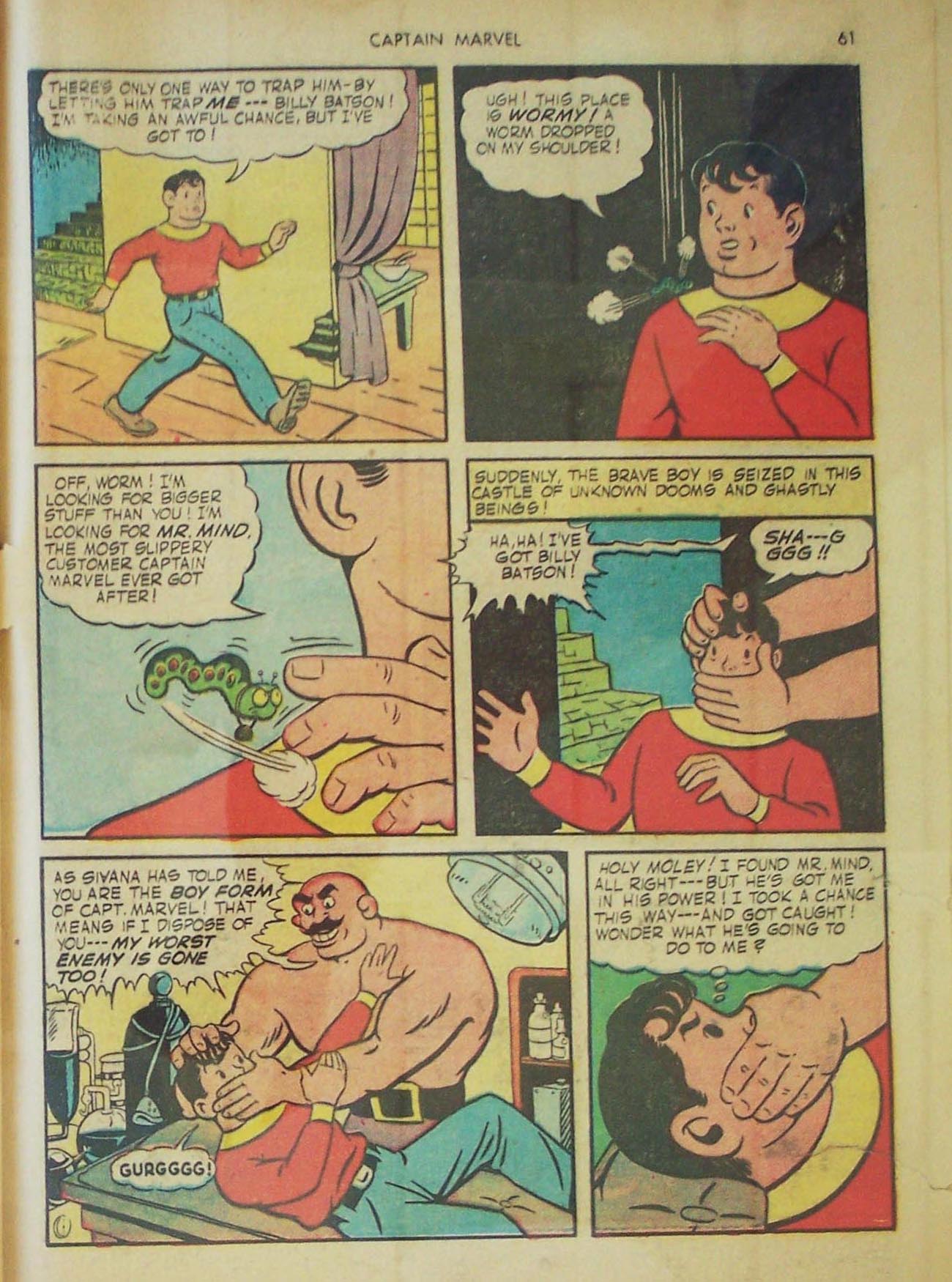 Read online Captain Marvel Adventures comic -  Issue #26 - 62