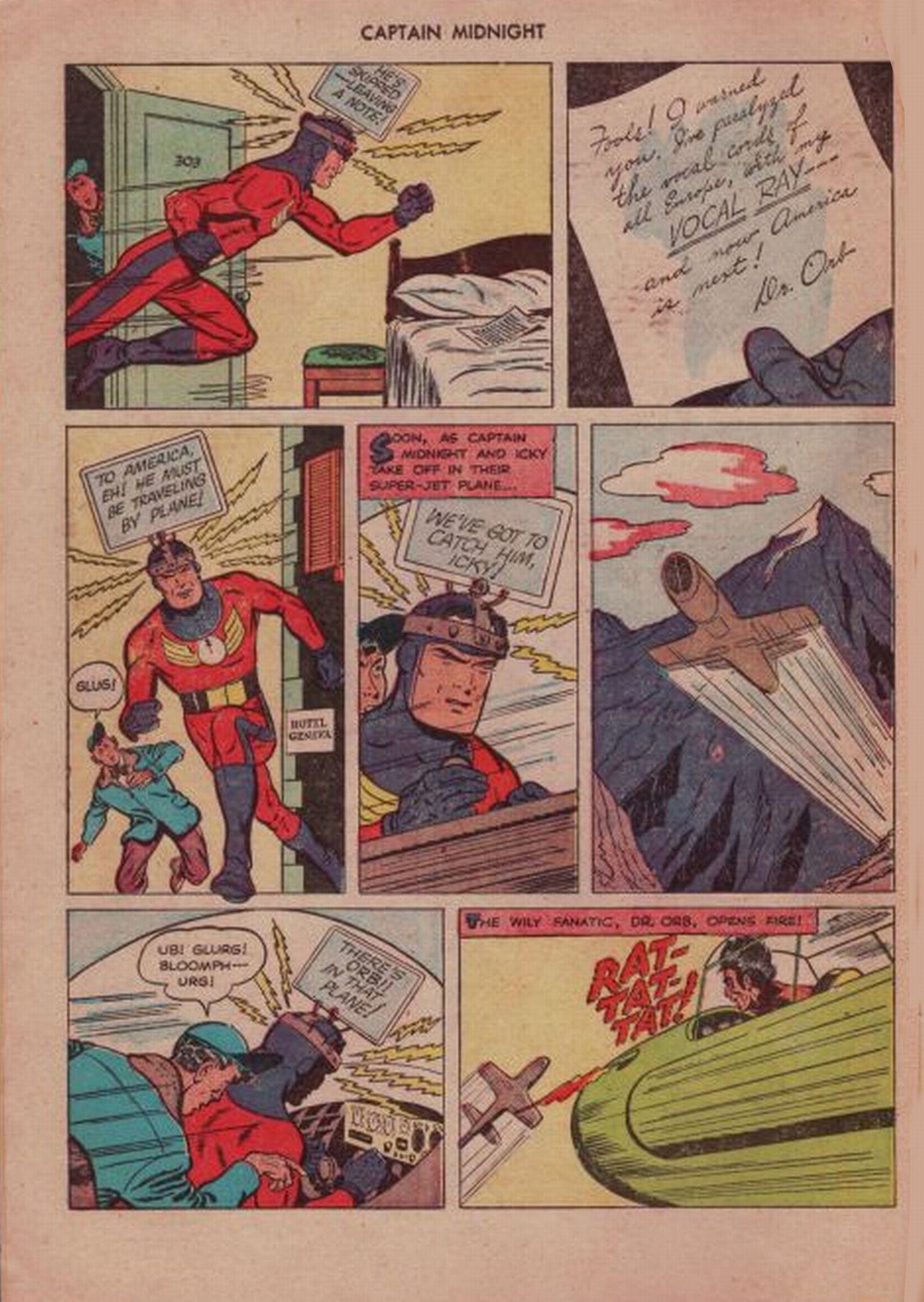 Read online Captain Midnight (1942) comic -  Issue #63 - 6