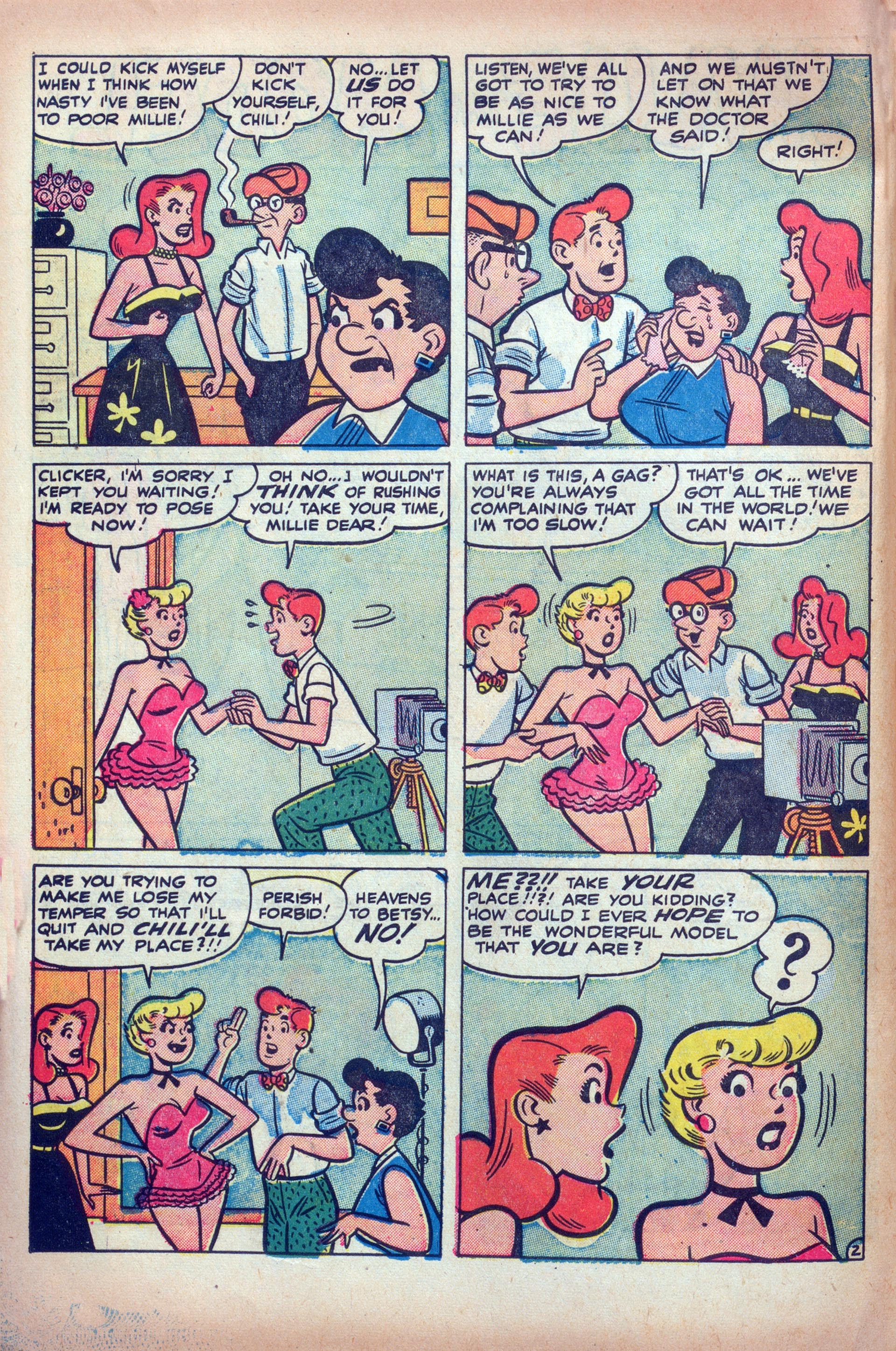 Read online Millie the Model comic -  Issue #36 - 30