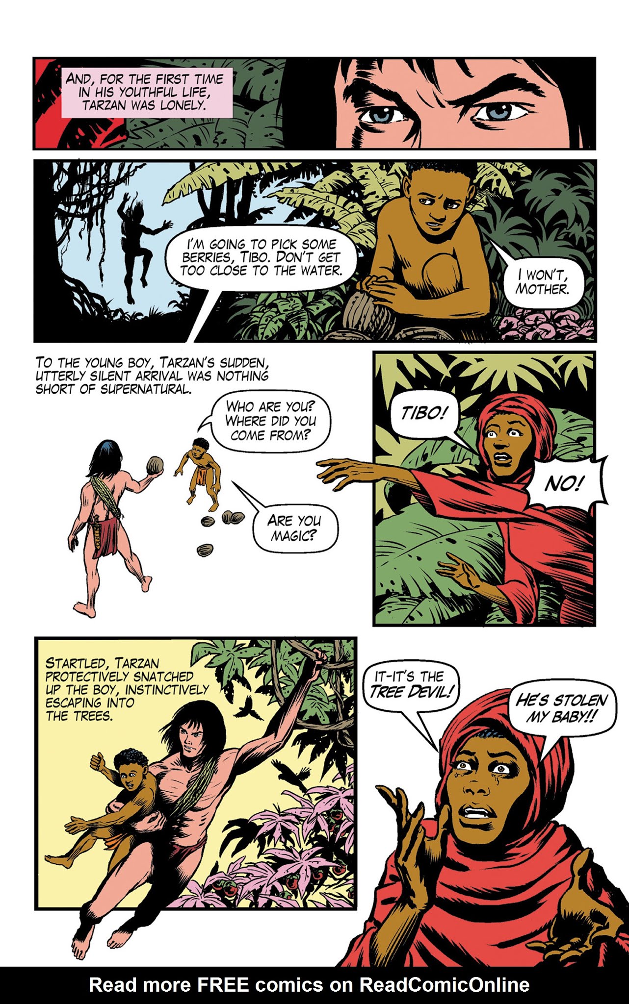 Read online Edgar Rice Burroughs' Jungle Tales of Tarzan comic -  Issue # TPB (Part 1) - 57
