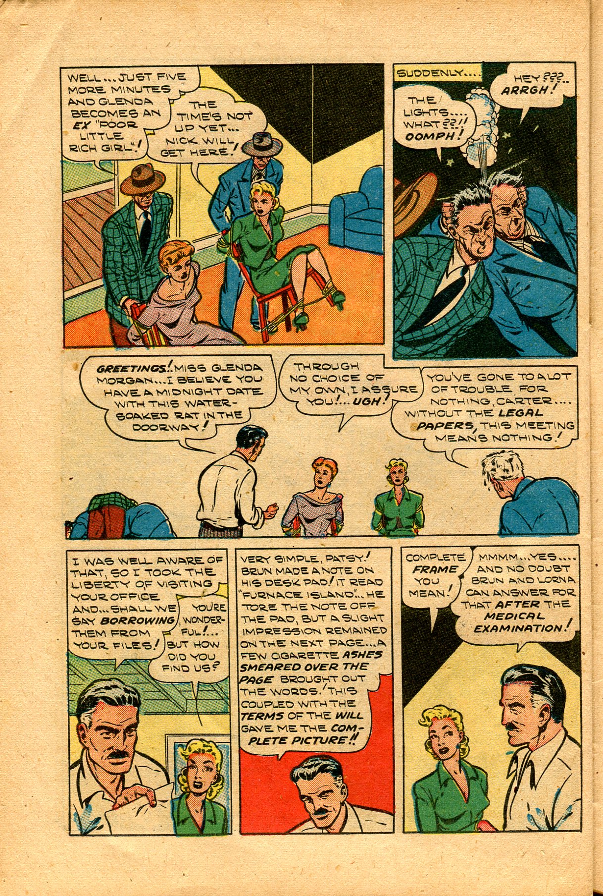 Read online Shadow Comics comic -  Issue #94 - 36