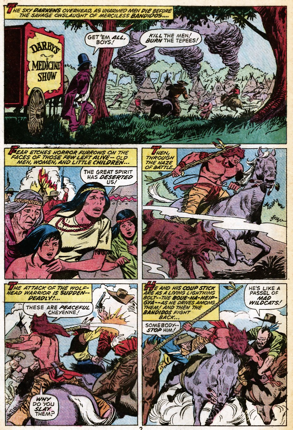 Read online Red Wolf (1972) comic -  Issue #3 - 3