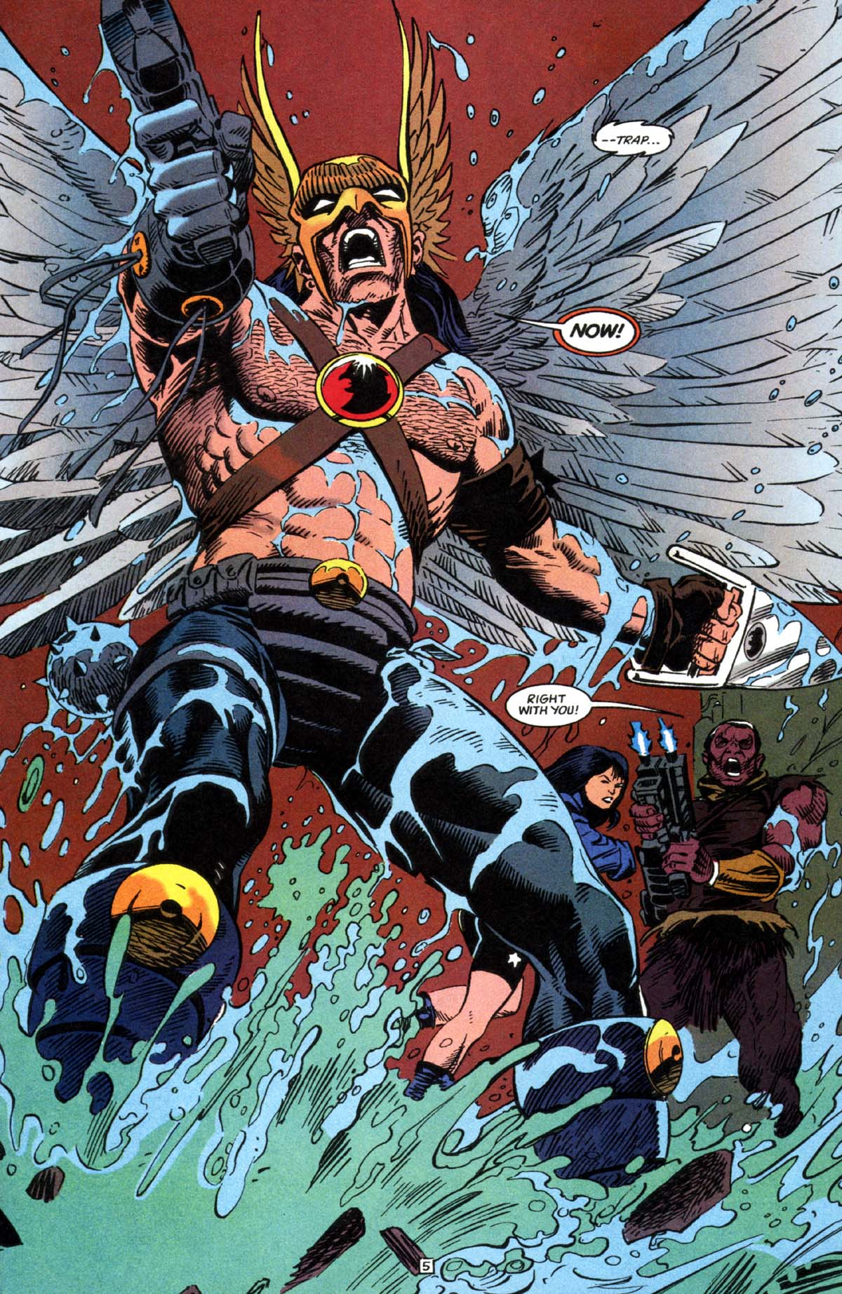 Hawkman (1993) Issue #23 #26 - English 6