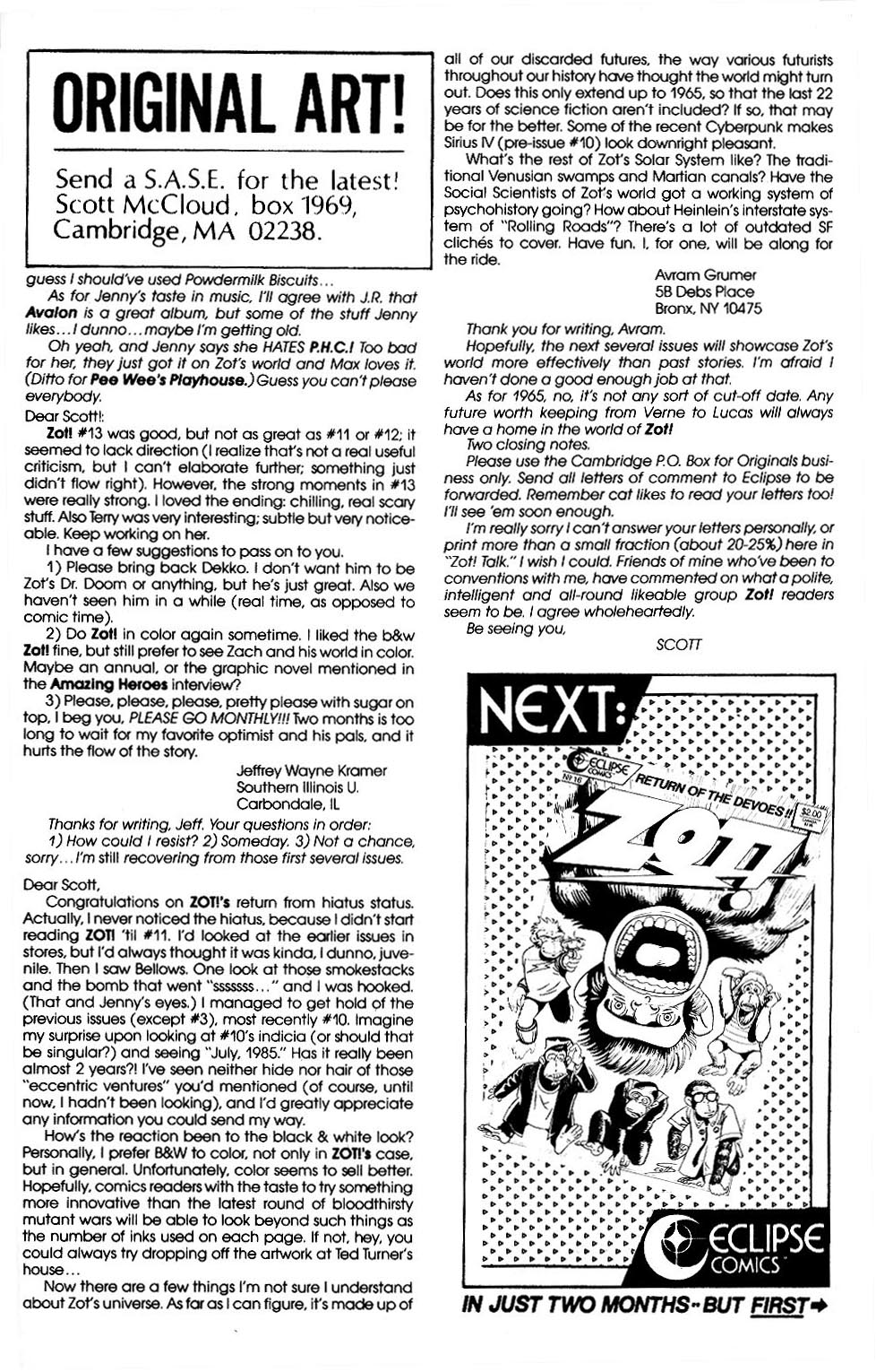 Read online Zot! comic -  Issue #15 - 26