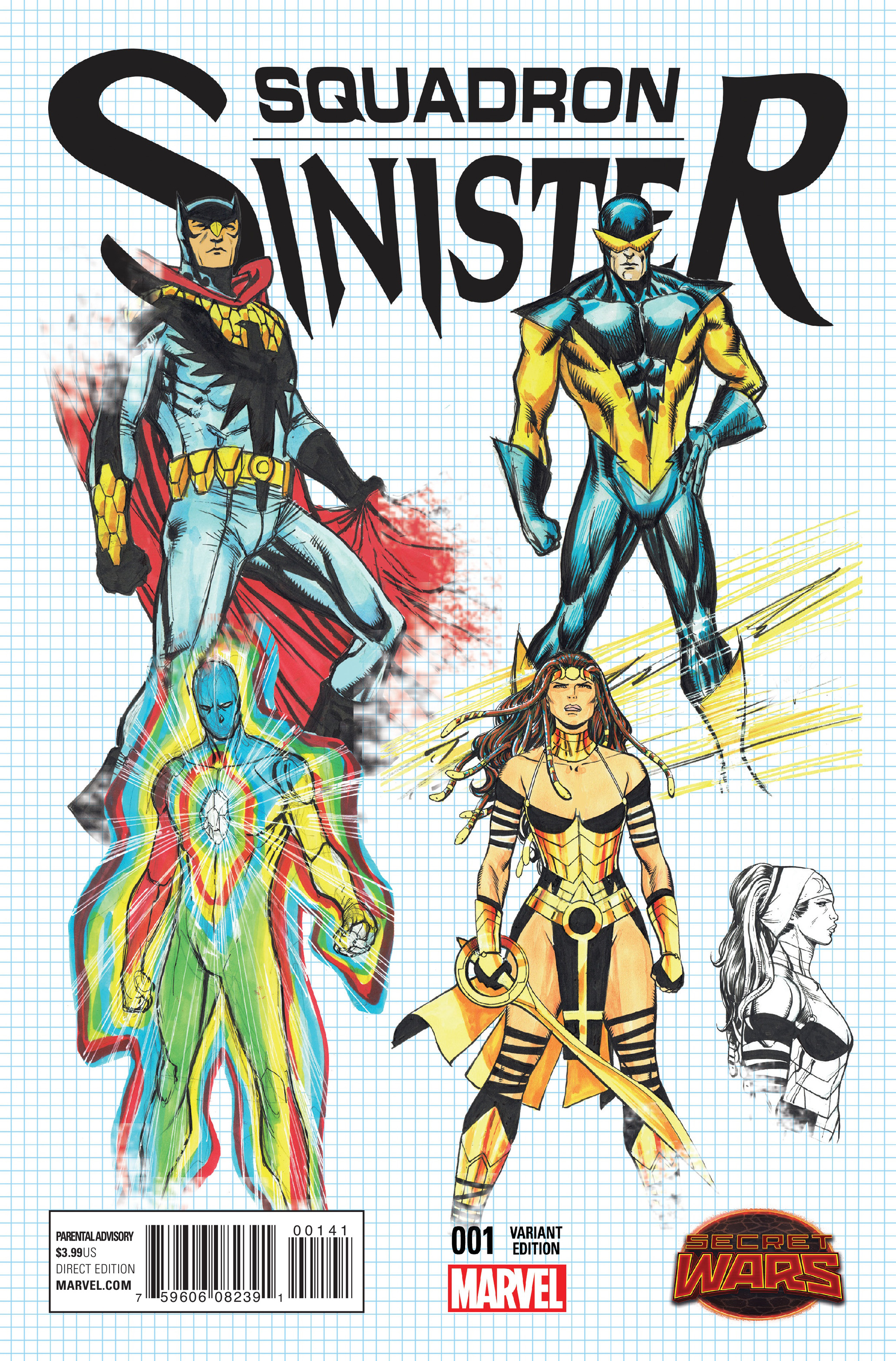 Read online Squadron Sinister comic -  Issue #1 - 4
