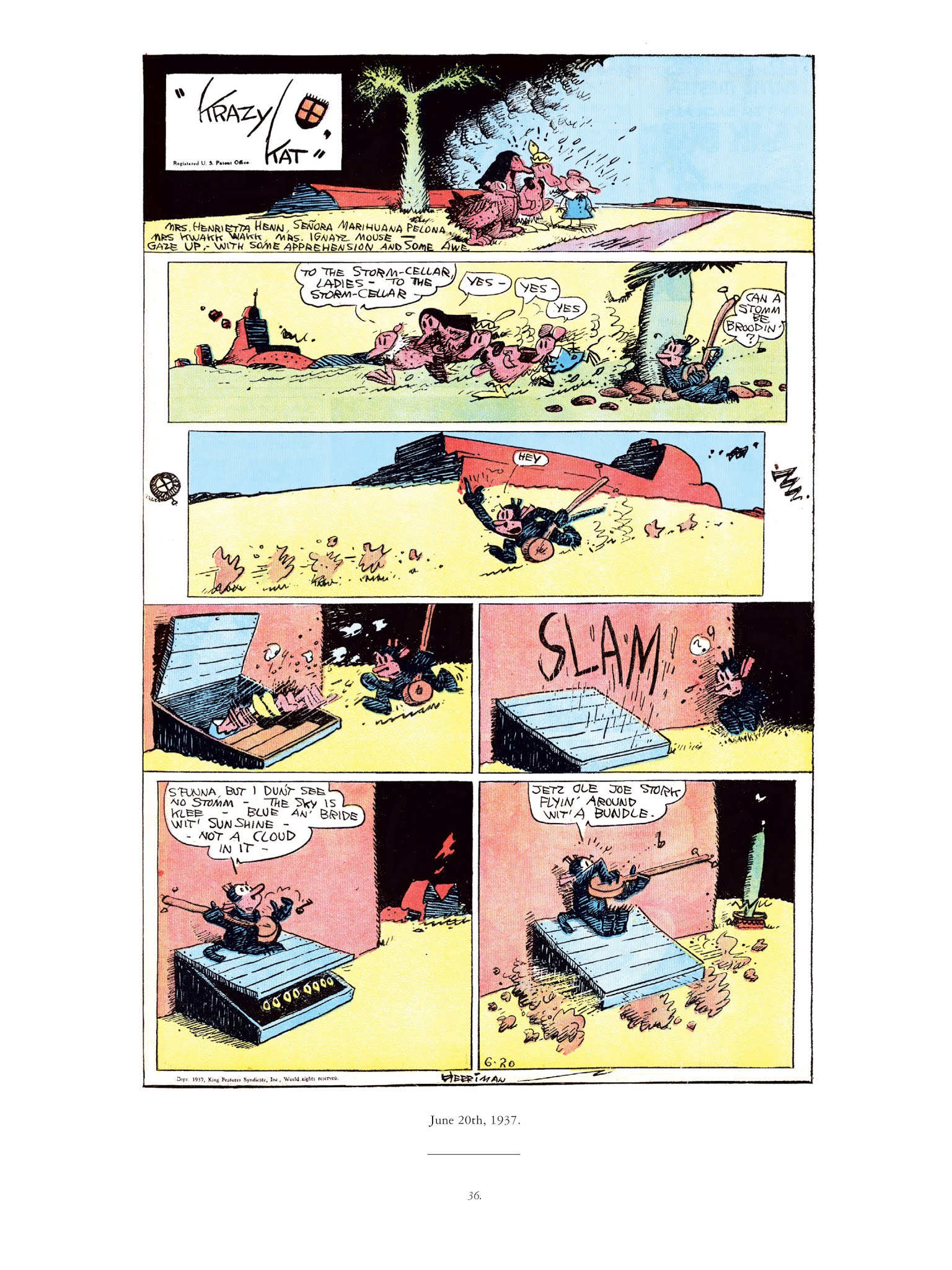 Read online Krazy & Ignatz comic -  Issue # TPB 10 - 34