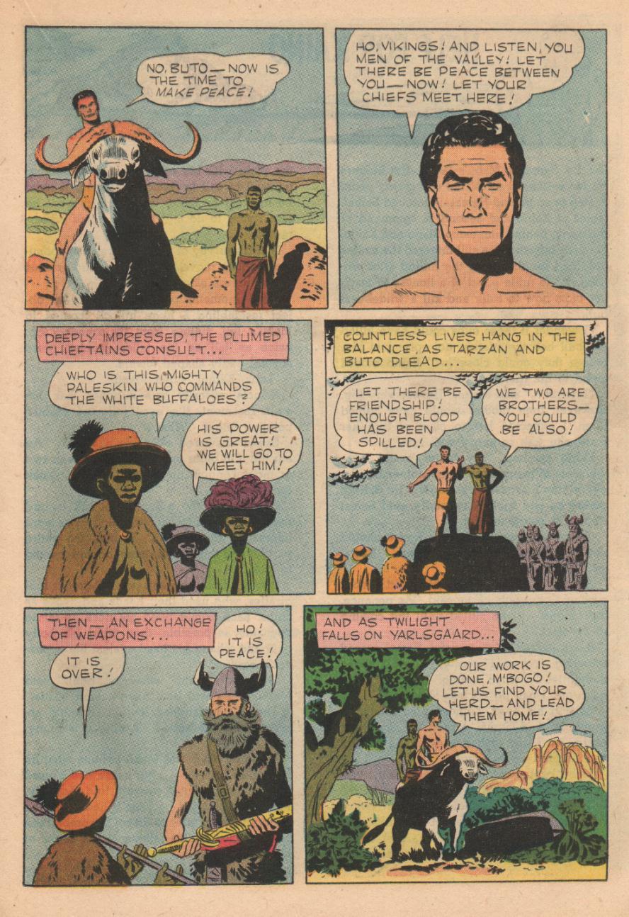 Read online Tarzan (1948) comic -  Issue #91 - 17