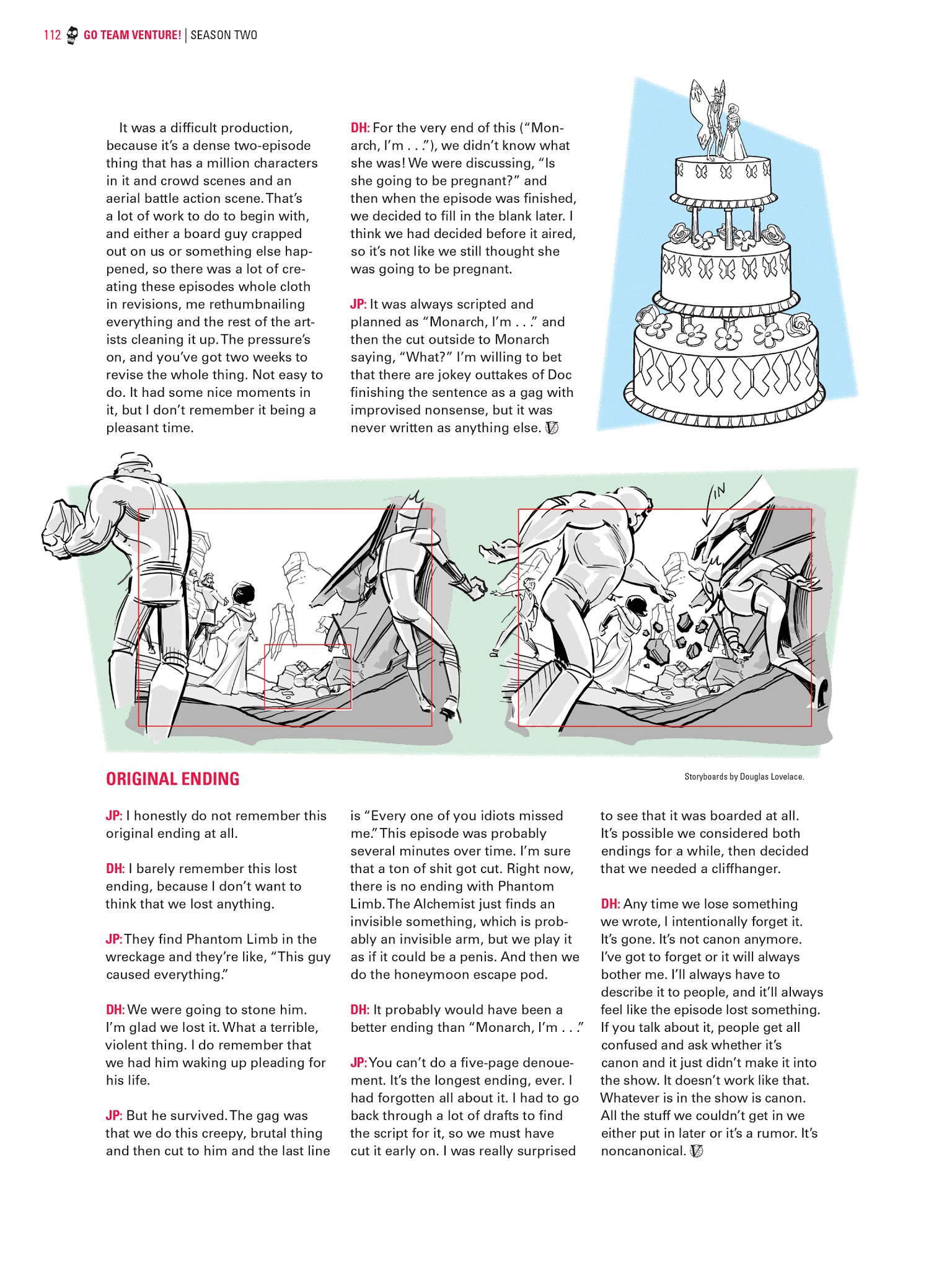 Read online Go Team Venture!: The Art and Making of The Venture Bros. comic -  Issue # TPB (Part 2) - 12